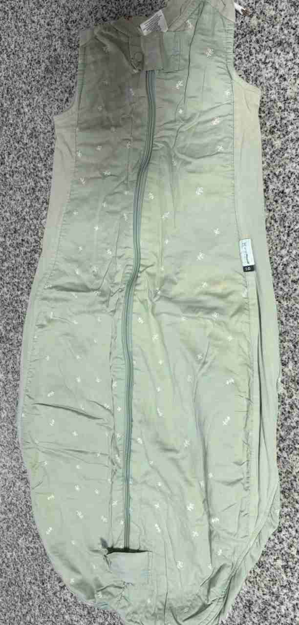 Saco de dormir verde para bebé - miniatura 2