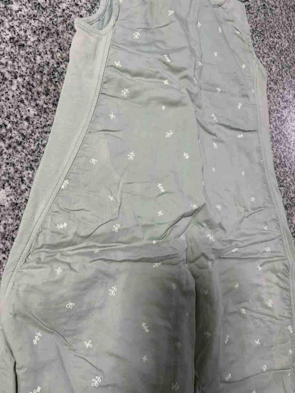 Saco de dormir verde para bebé - miniatura 3