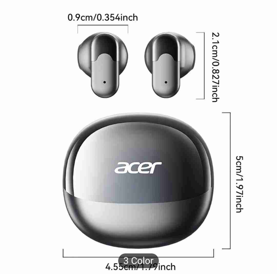 Auriculares inalámbricos negros Acer - miniatura 2