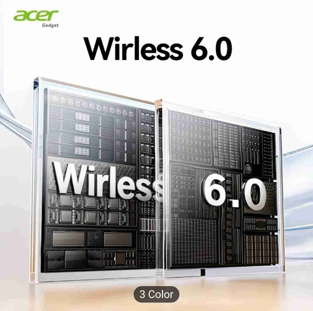 Auriculares inalámbricos negros Acer - miniatura 5