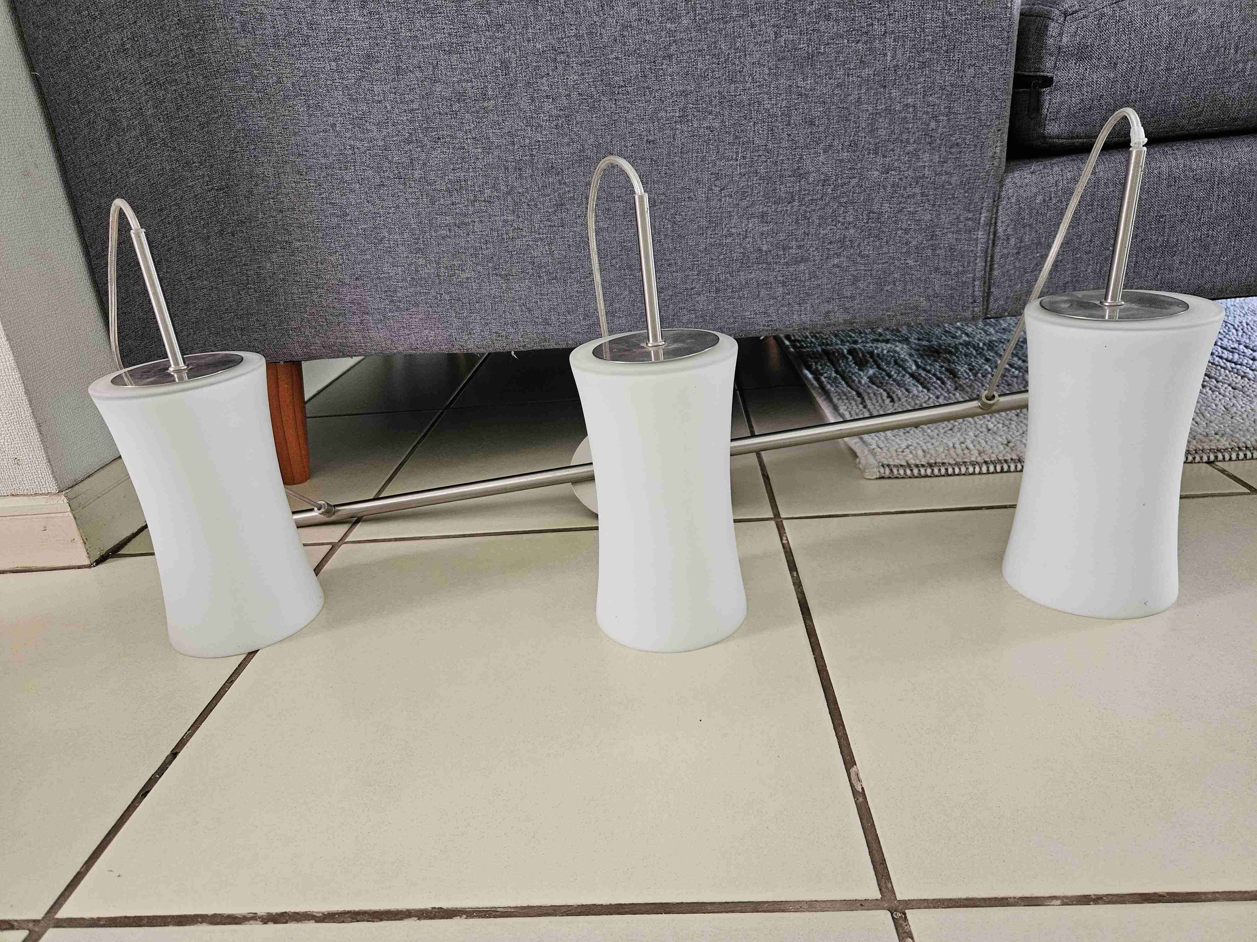 Lámpara colgante moderna blanca Precio conversable - miniatura 2