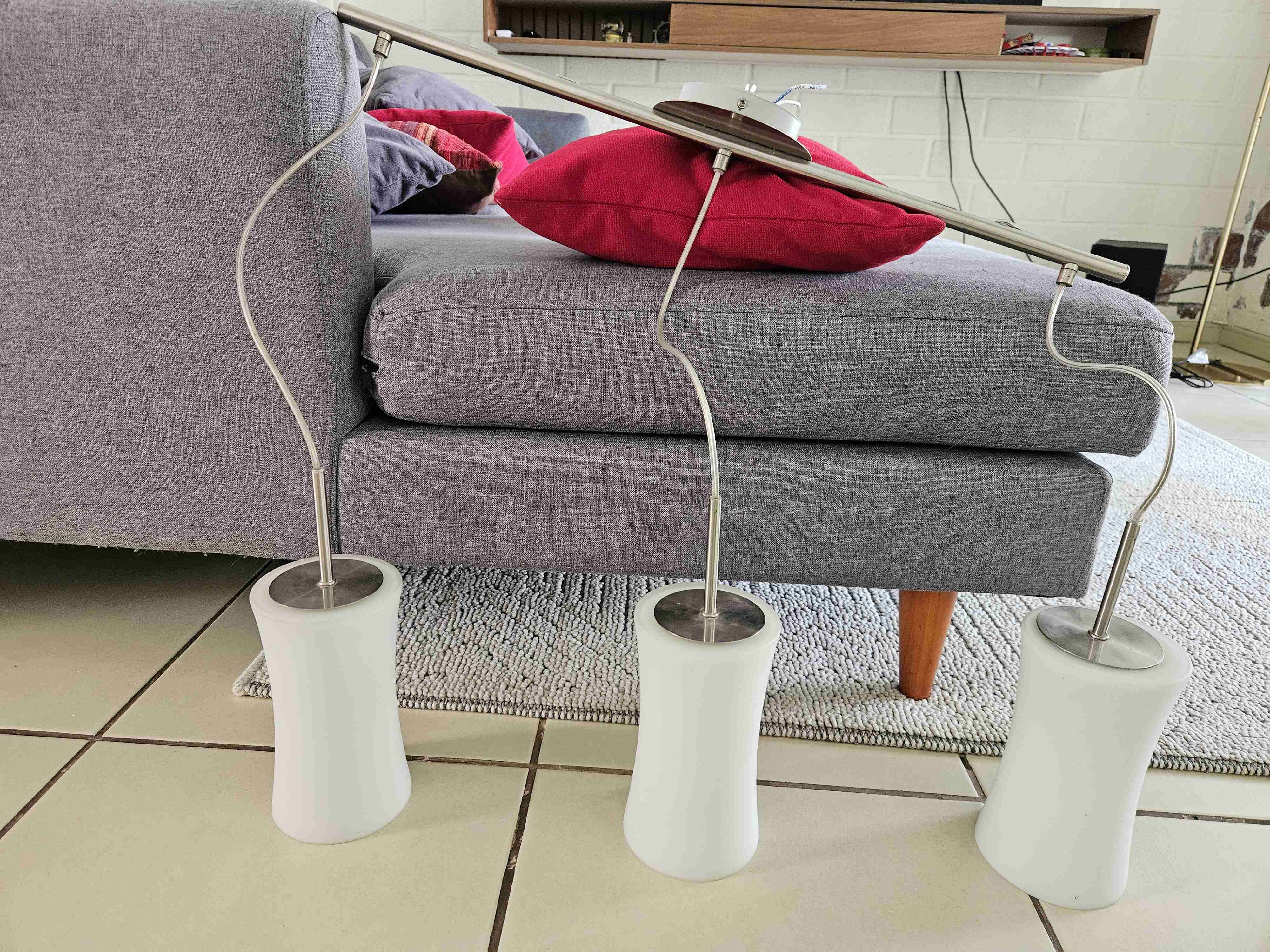 Lámpara colgante moderna blanca Precio conversable - miniatura 3