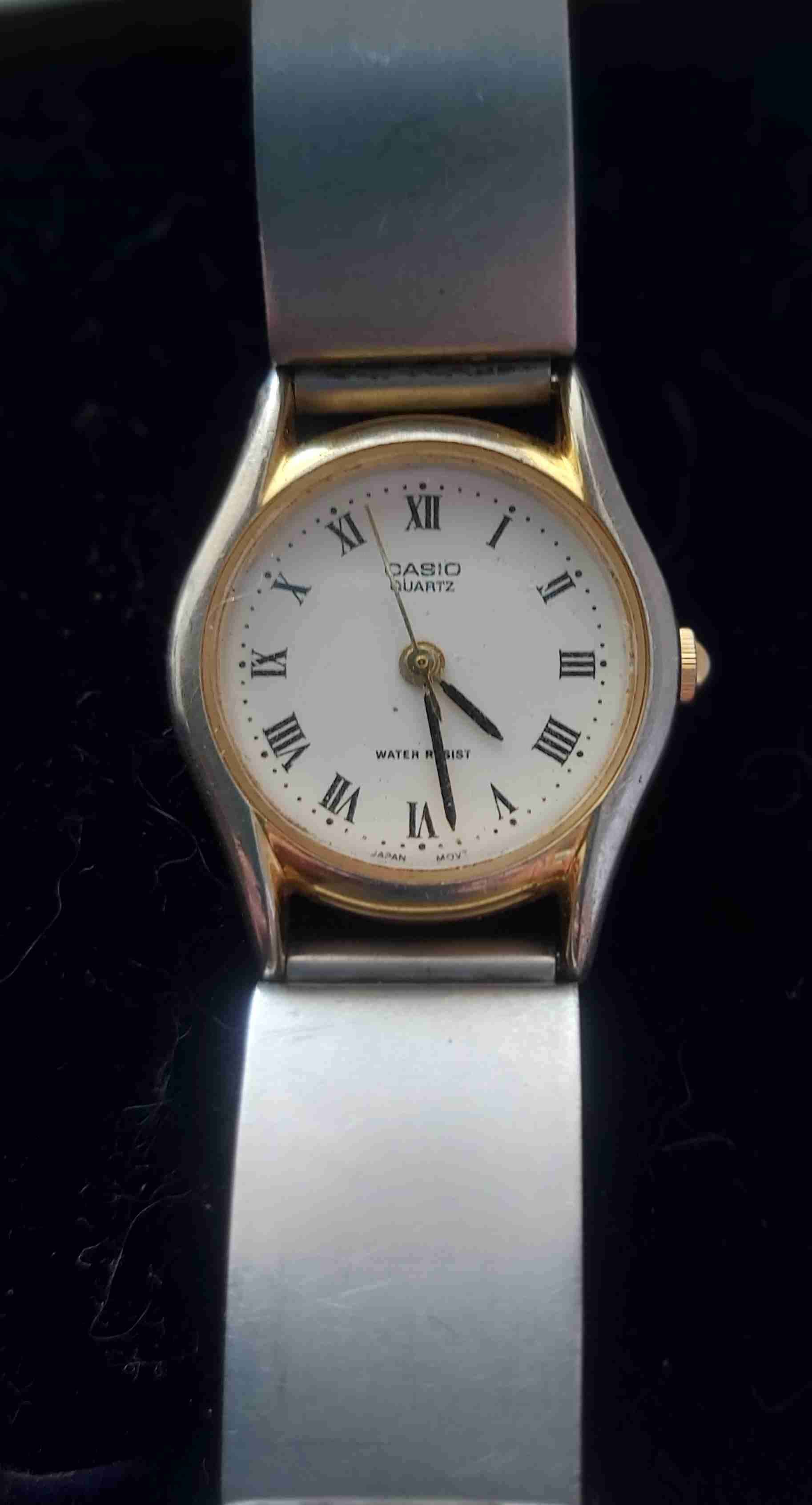 Reloj Casio Quartz Enchape ORO retro Ltp-1094