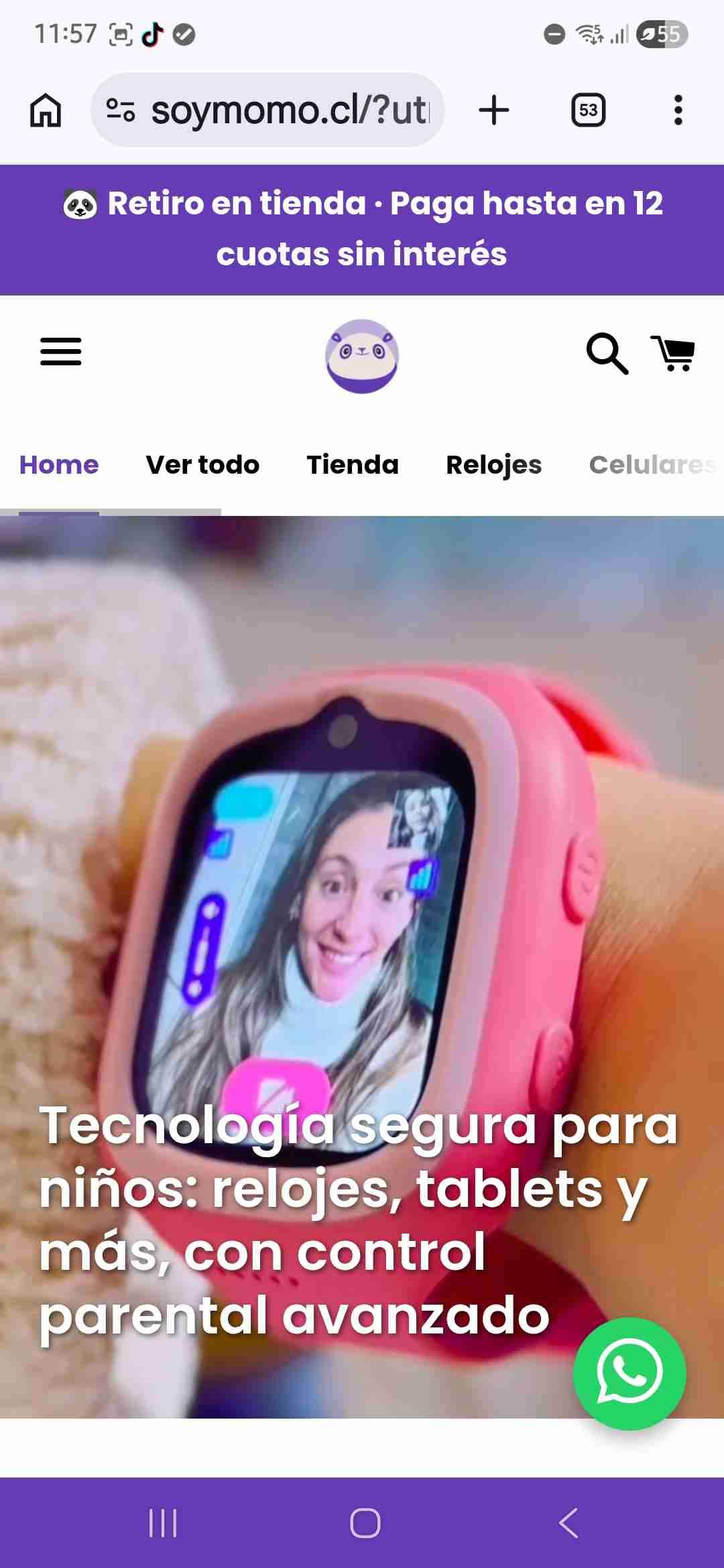 Reloj inteligente infantil Space Lite - miniatura 4