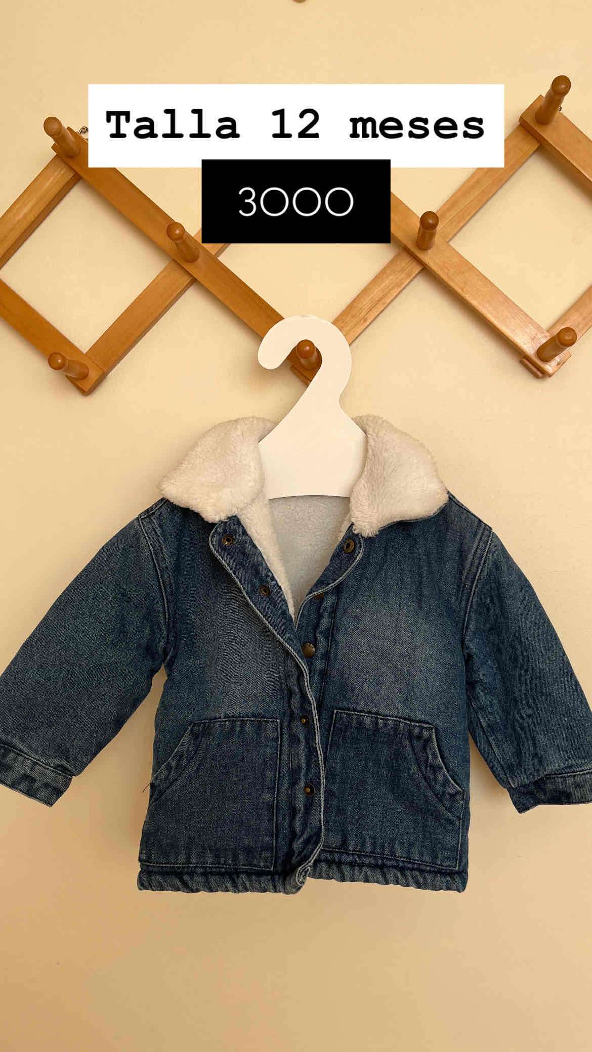 Chaqueta jeans bebé 12 meses