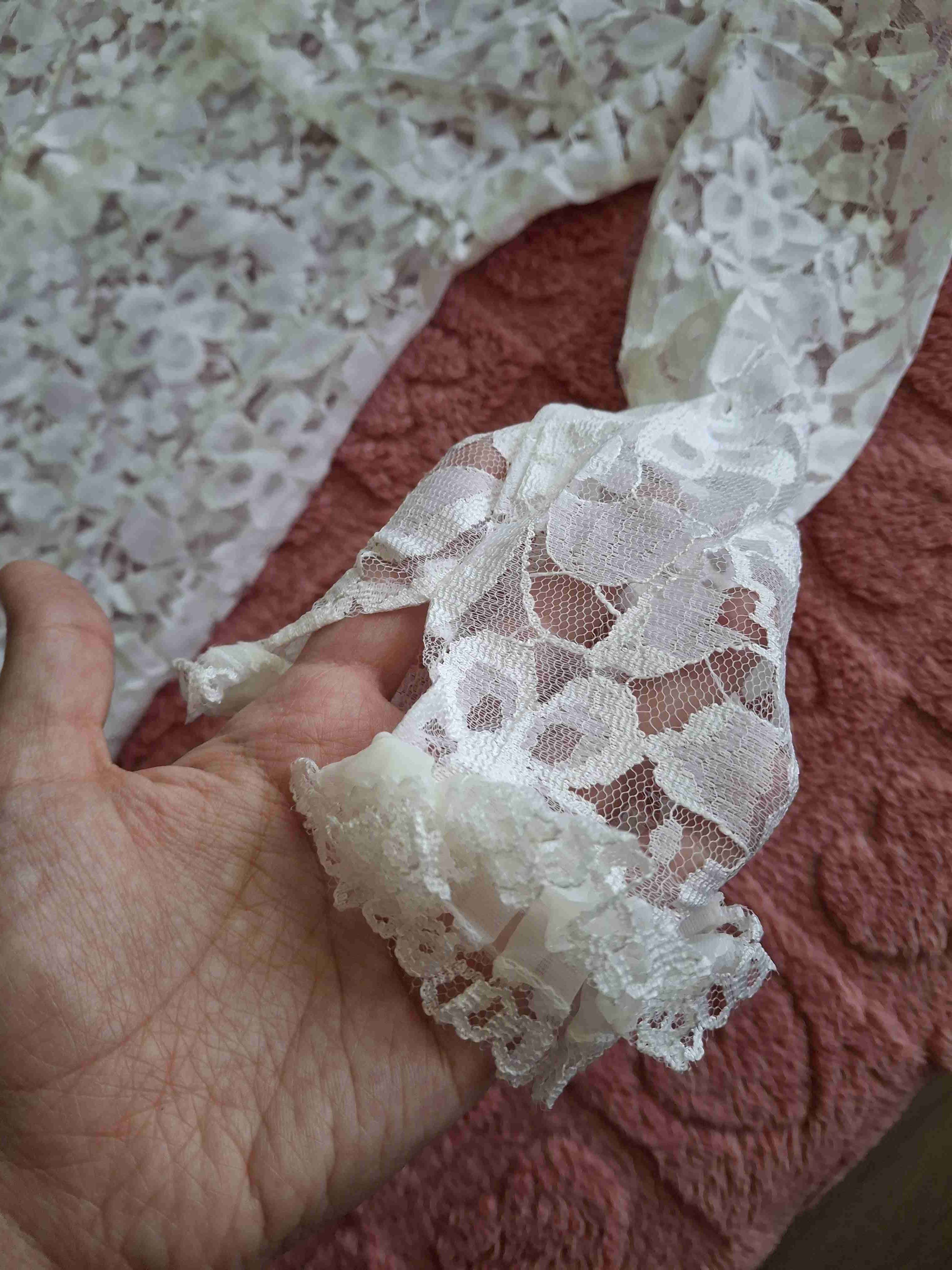 Vestido de novia encaje largo - miniatura 3