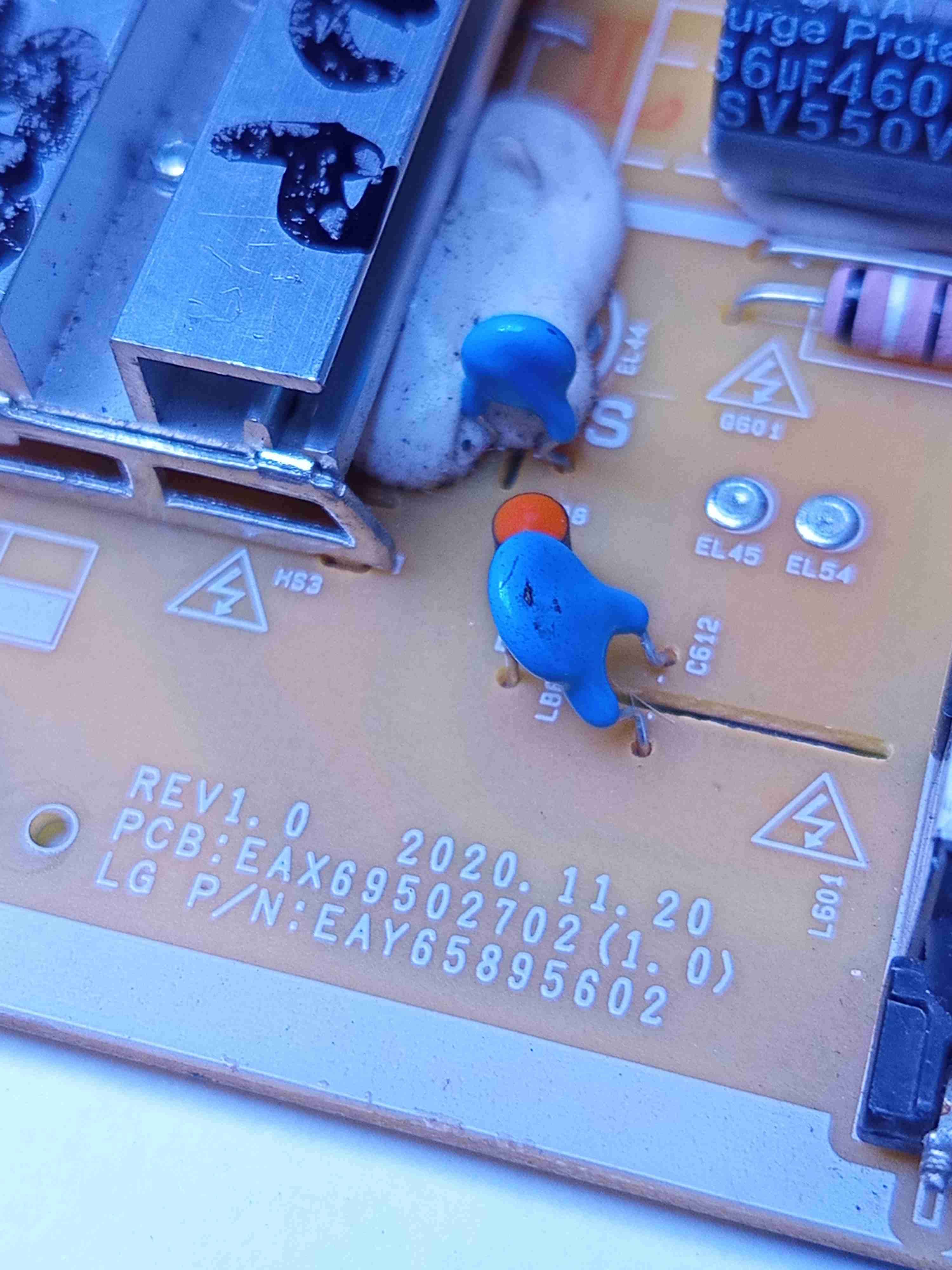 Fuente de poder televisor LG 50UP7750 - miniatura 4
