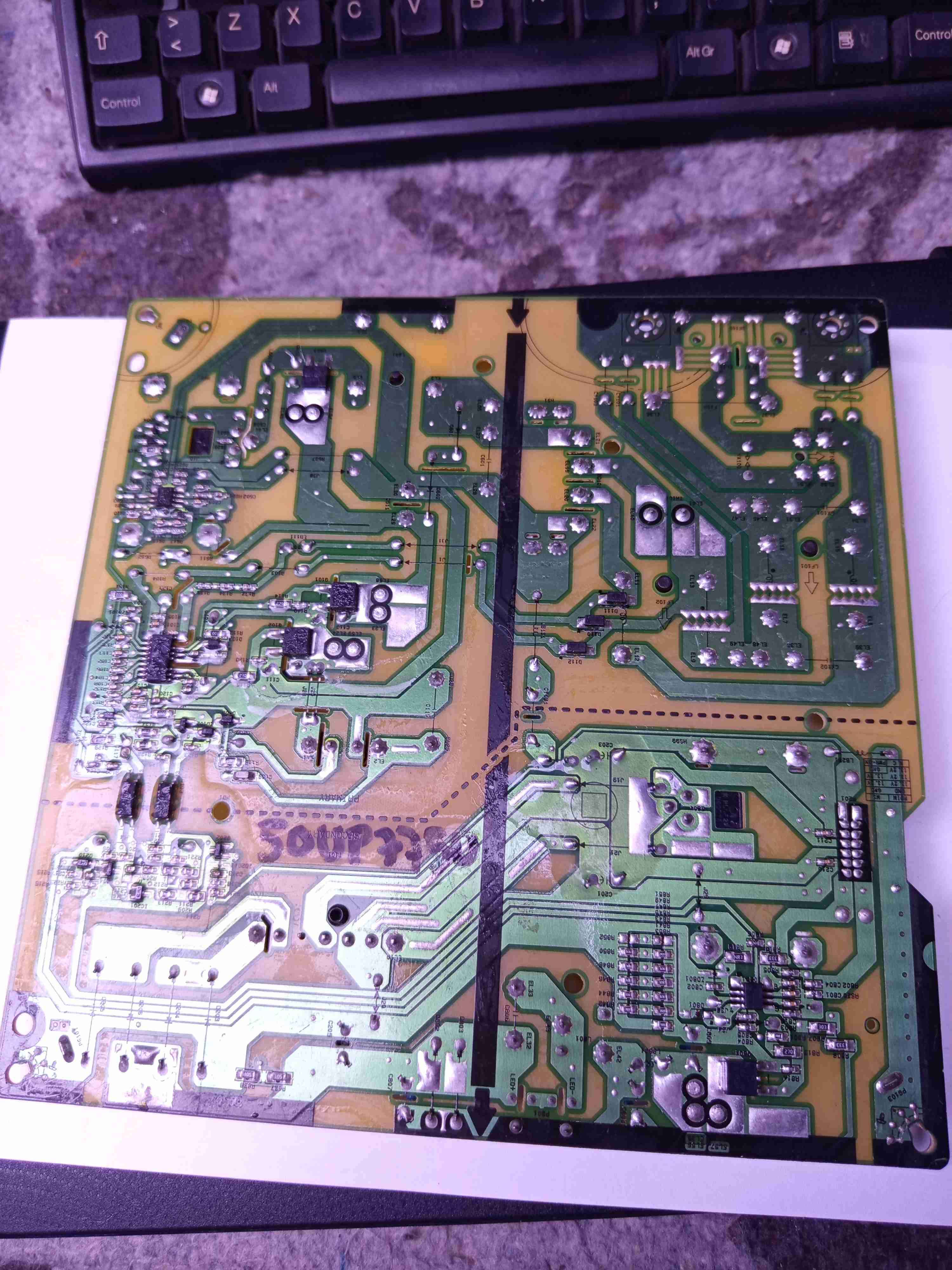 Fuente de poder televisor LG 50UP7750 - miniatura 6