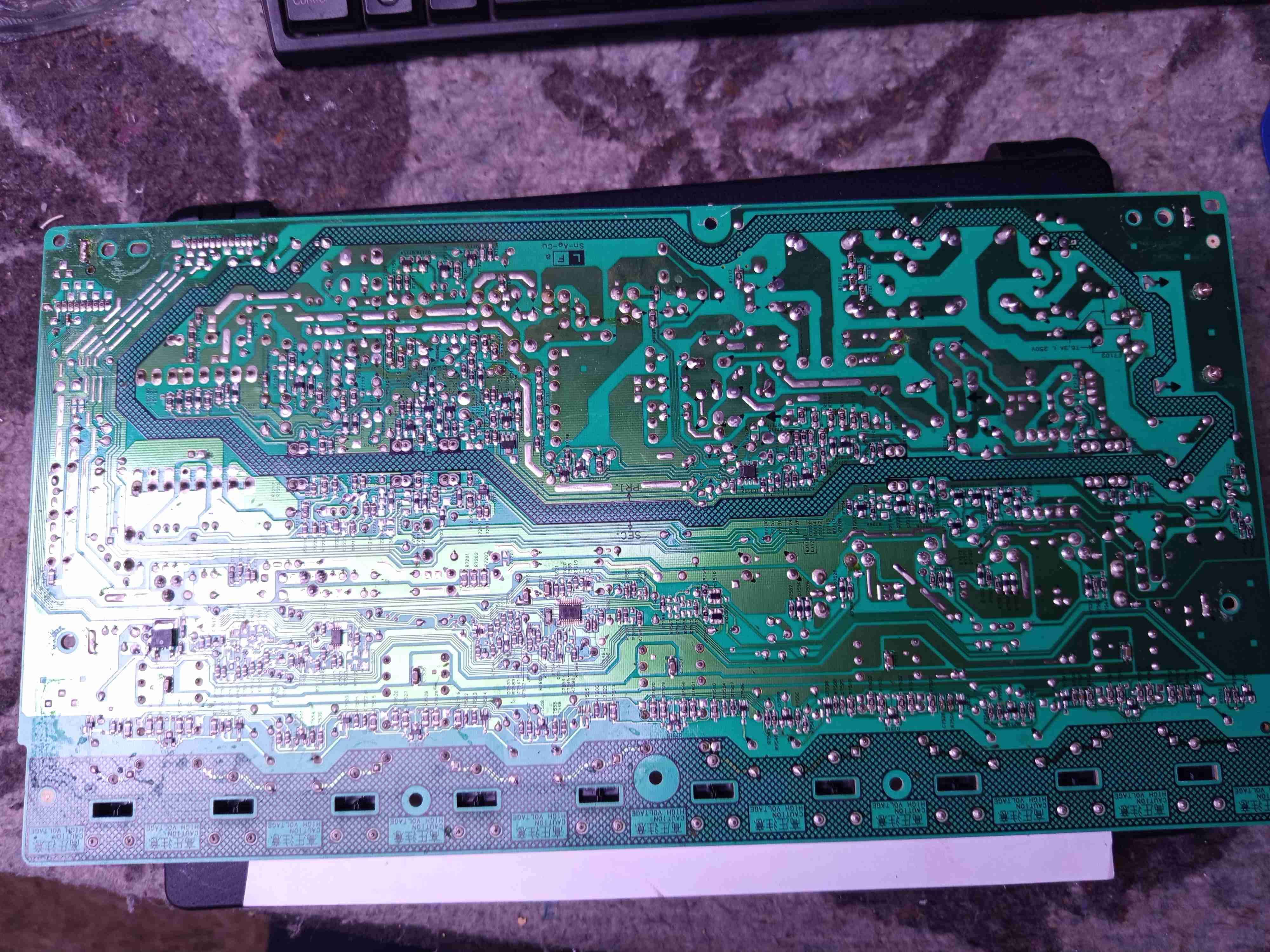 Fuente de poder televisor Sharp LC32M44AL - miniatura 6