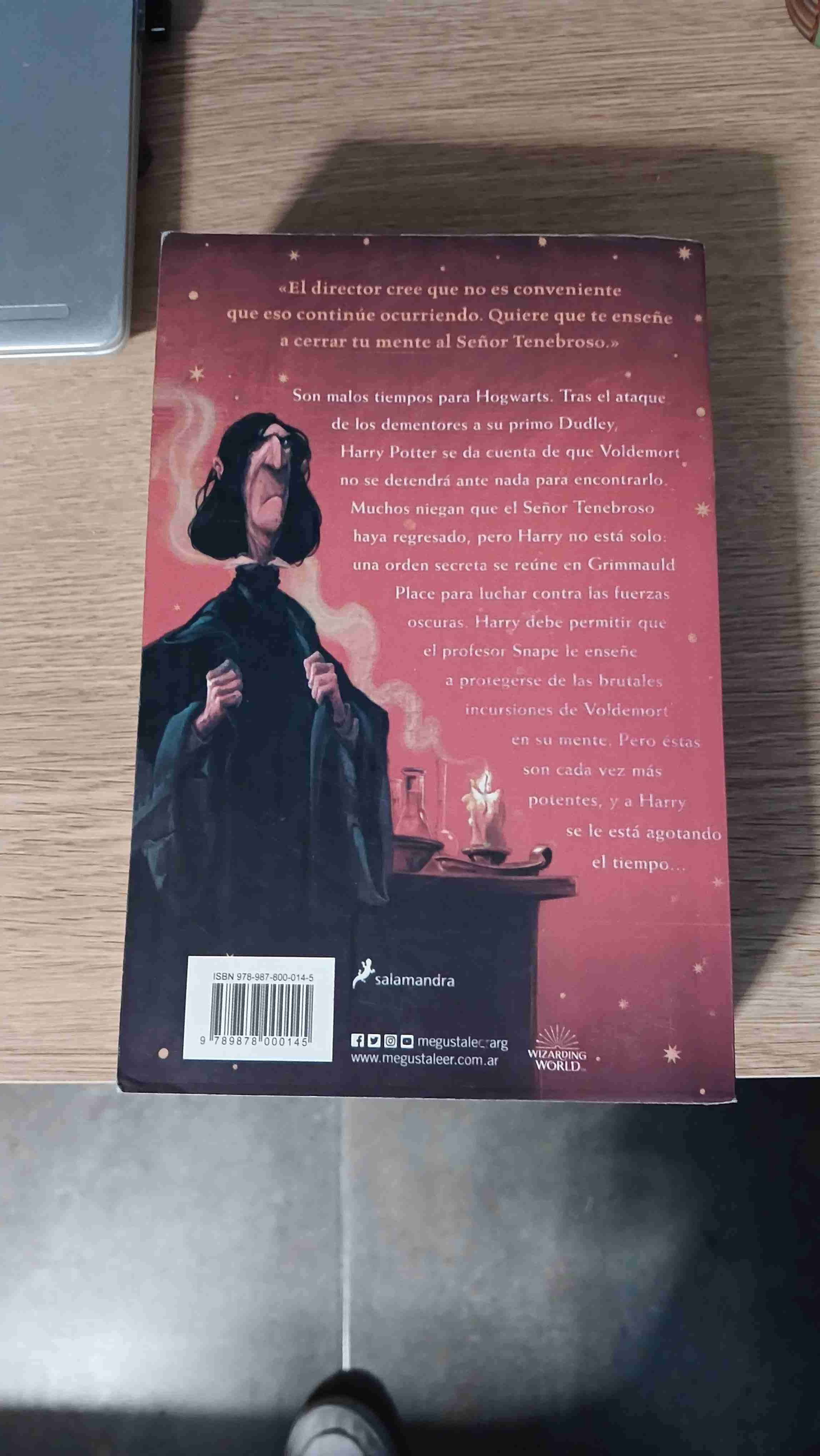 Libro Harry Potter y la Orden del Fénix - miniatura 2