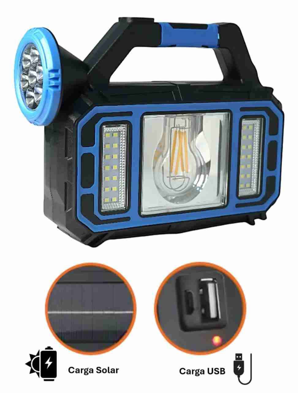 Linterna de emergencia solar multifoco - miniatura 5