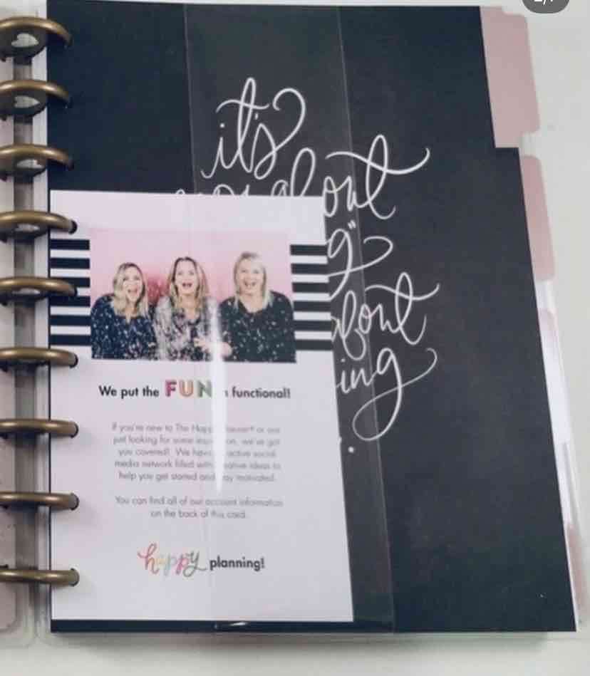 Cuaderno Happy Notes azul con anillos - miniatura 2