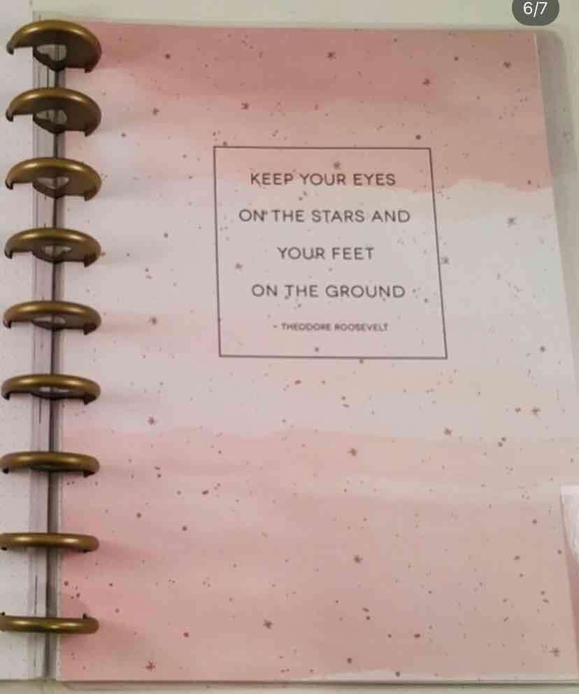 Cuaderno Happy Notes azul con anillos - miniatura 6