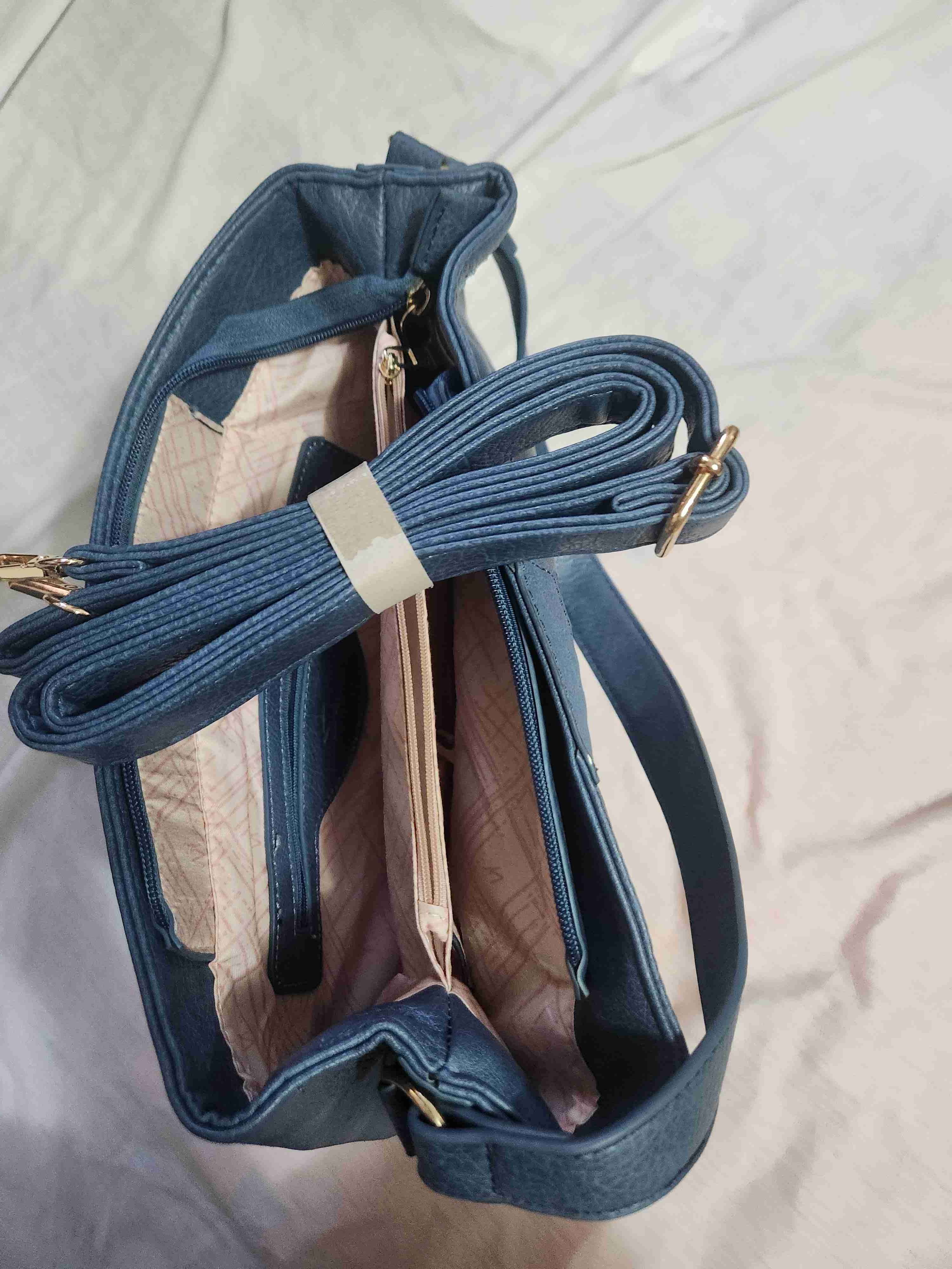 Bolso azul grande - miniatura 2