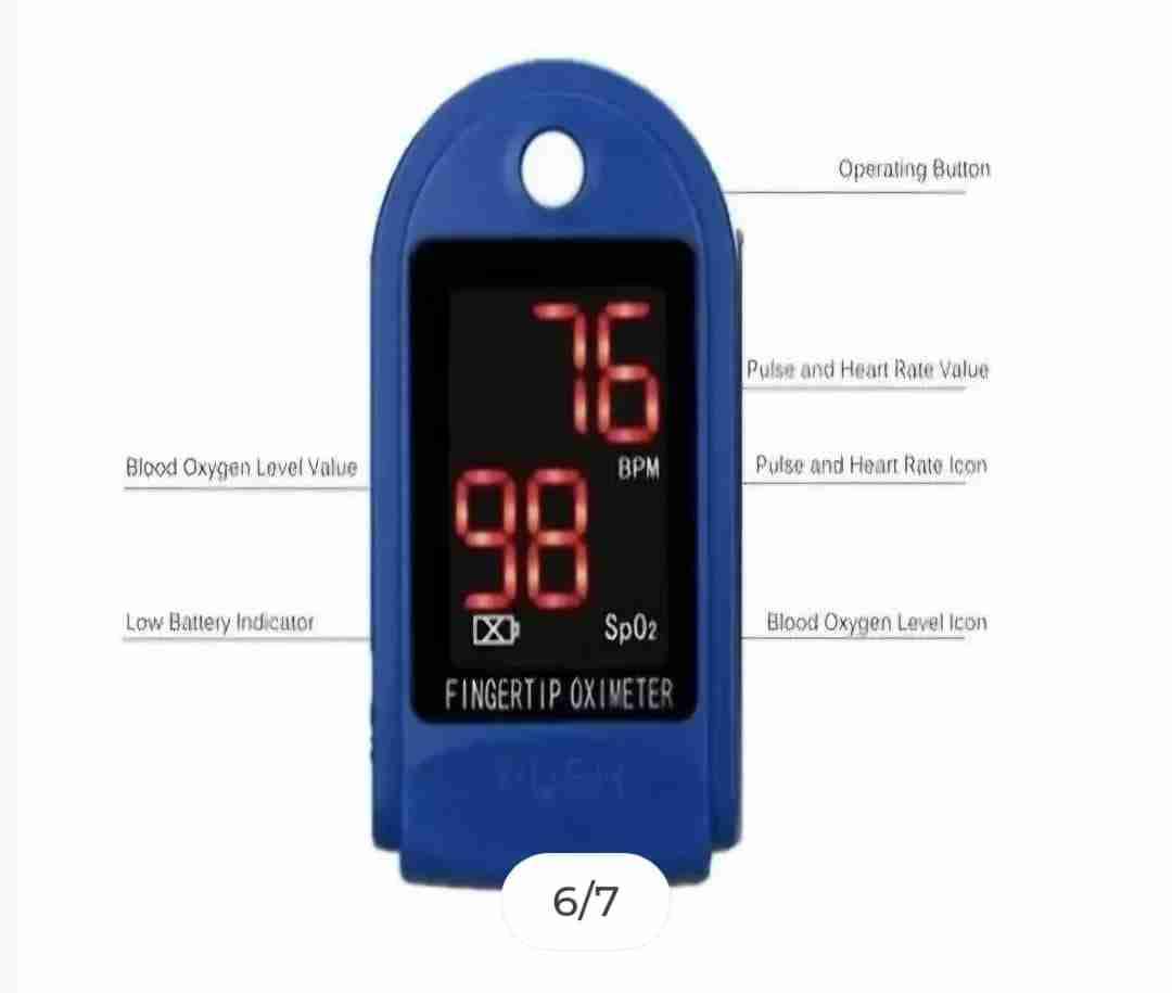 Oxímetro digital portátil - miniatura 2