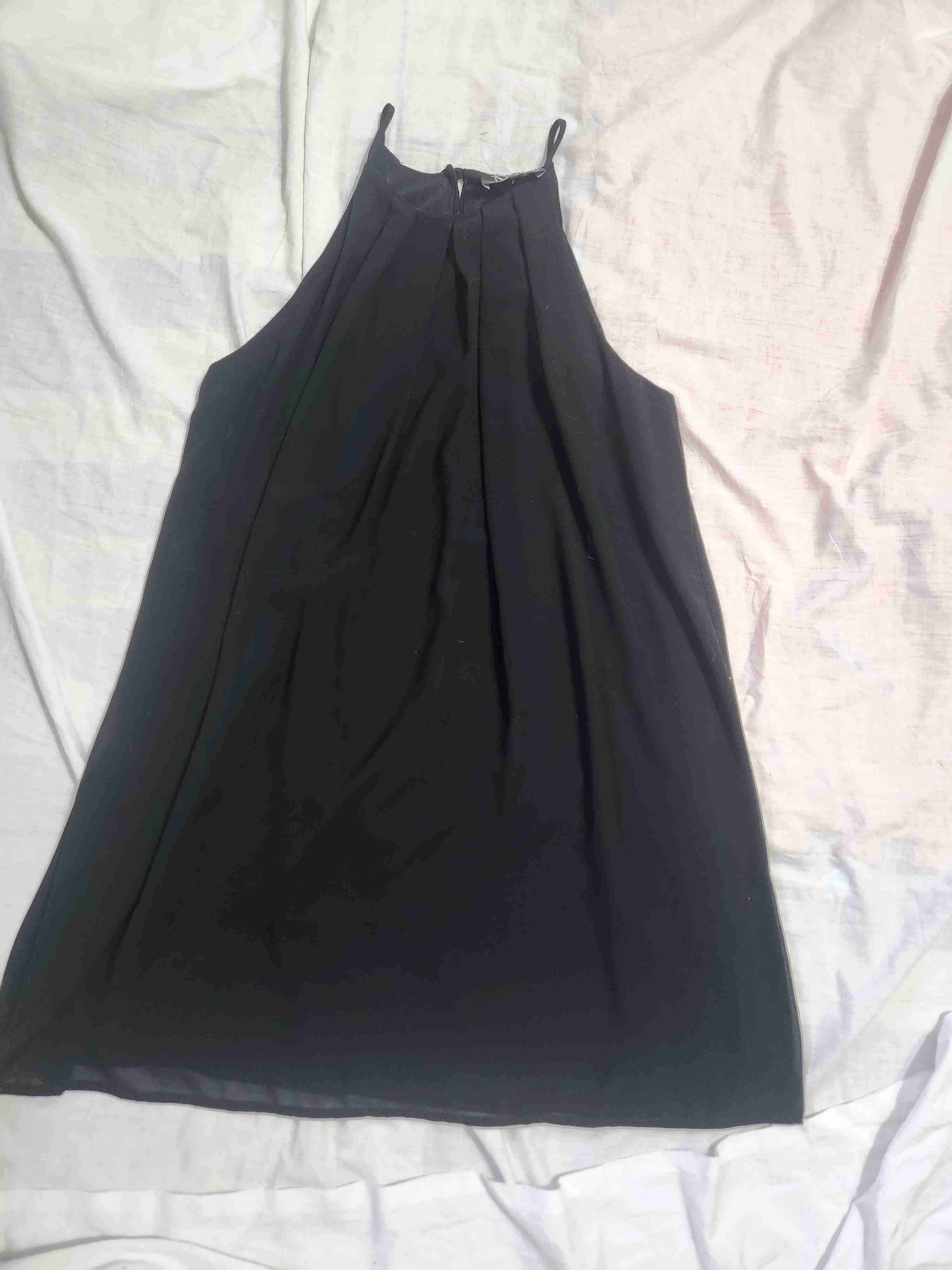 Vestido negro sin mangas - miniatura 2