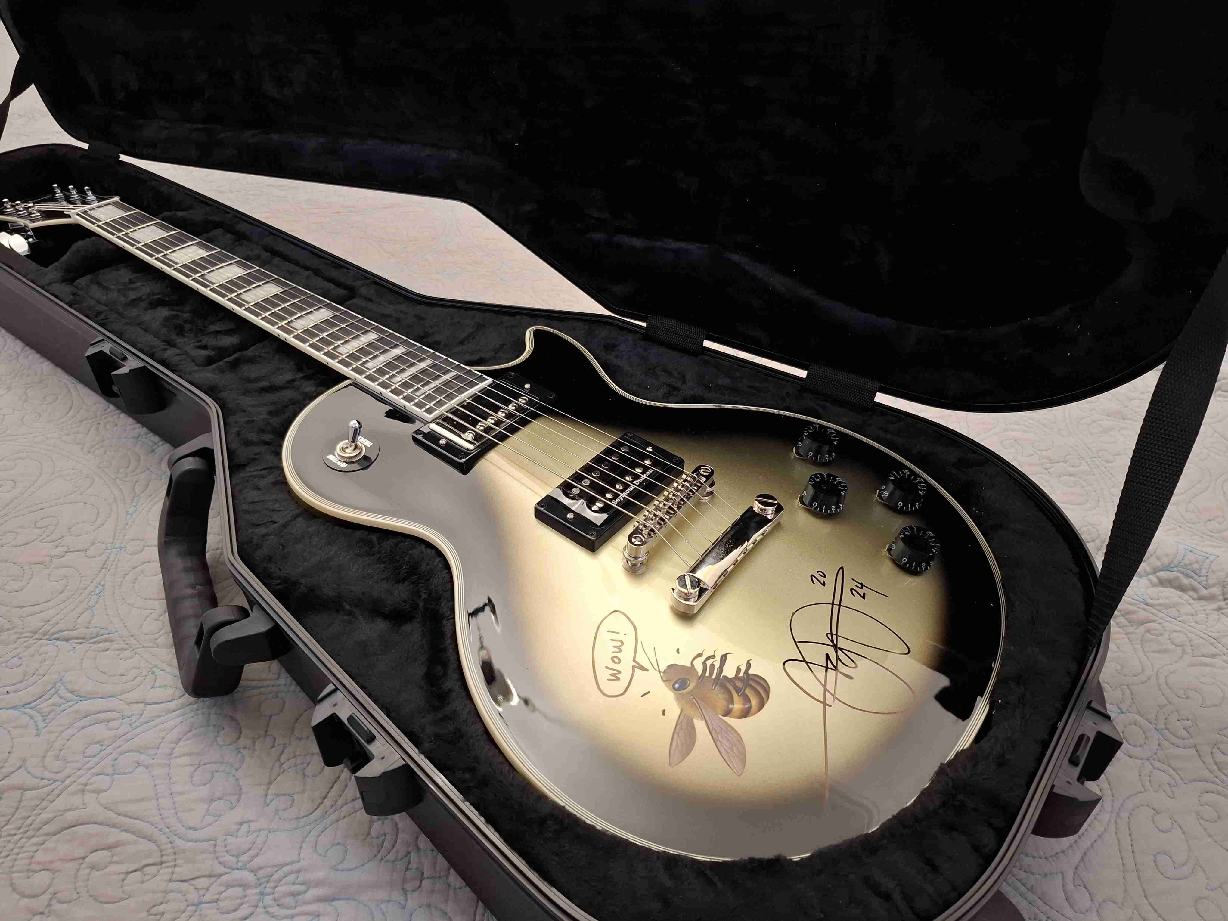 Epiphone Adam Jones "Queen Bee" AUTOGRAFIADO - miniatura 4