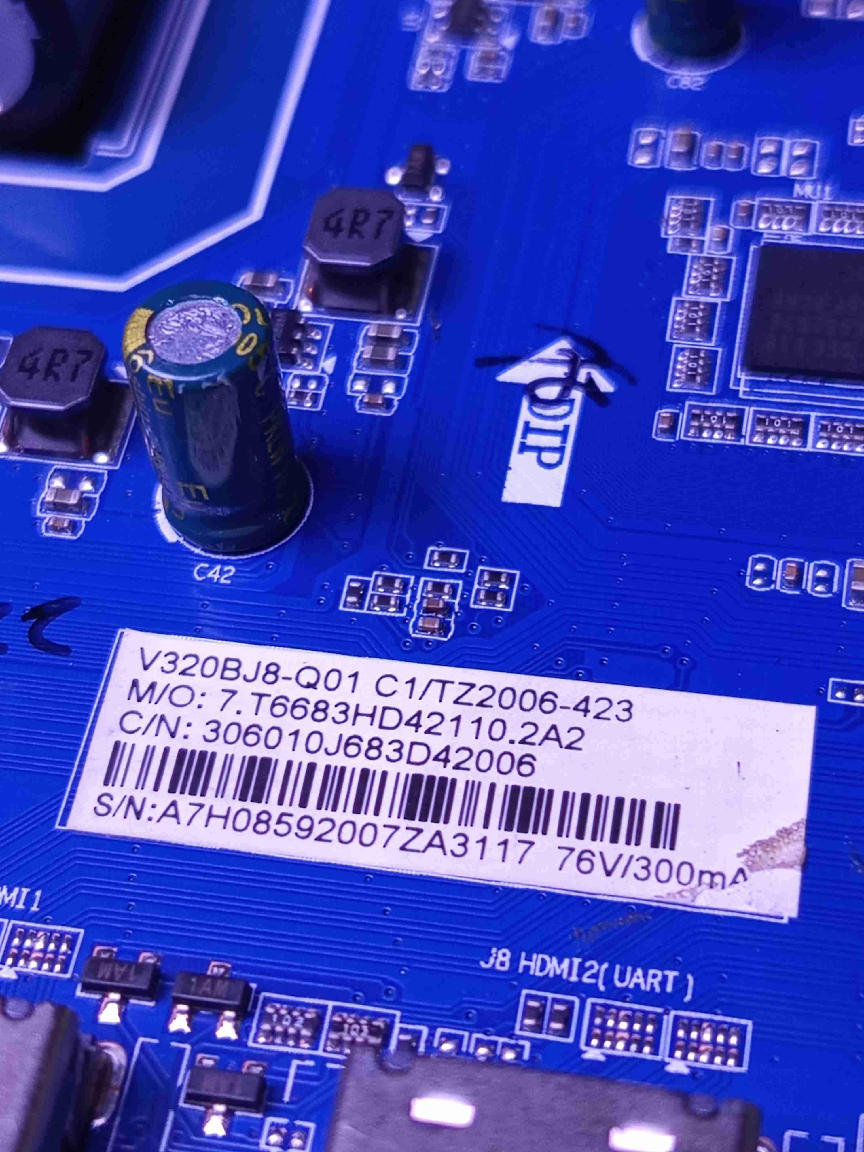 Mainboard televisor máster g MGS3208X - miniatura 2