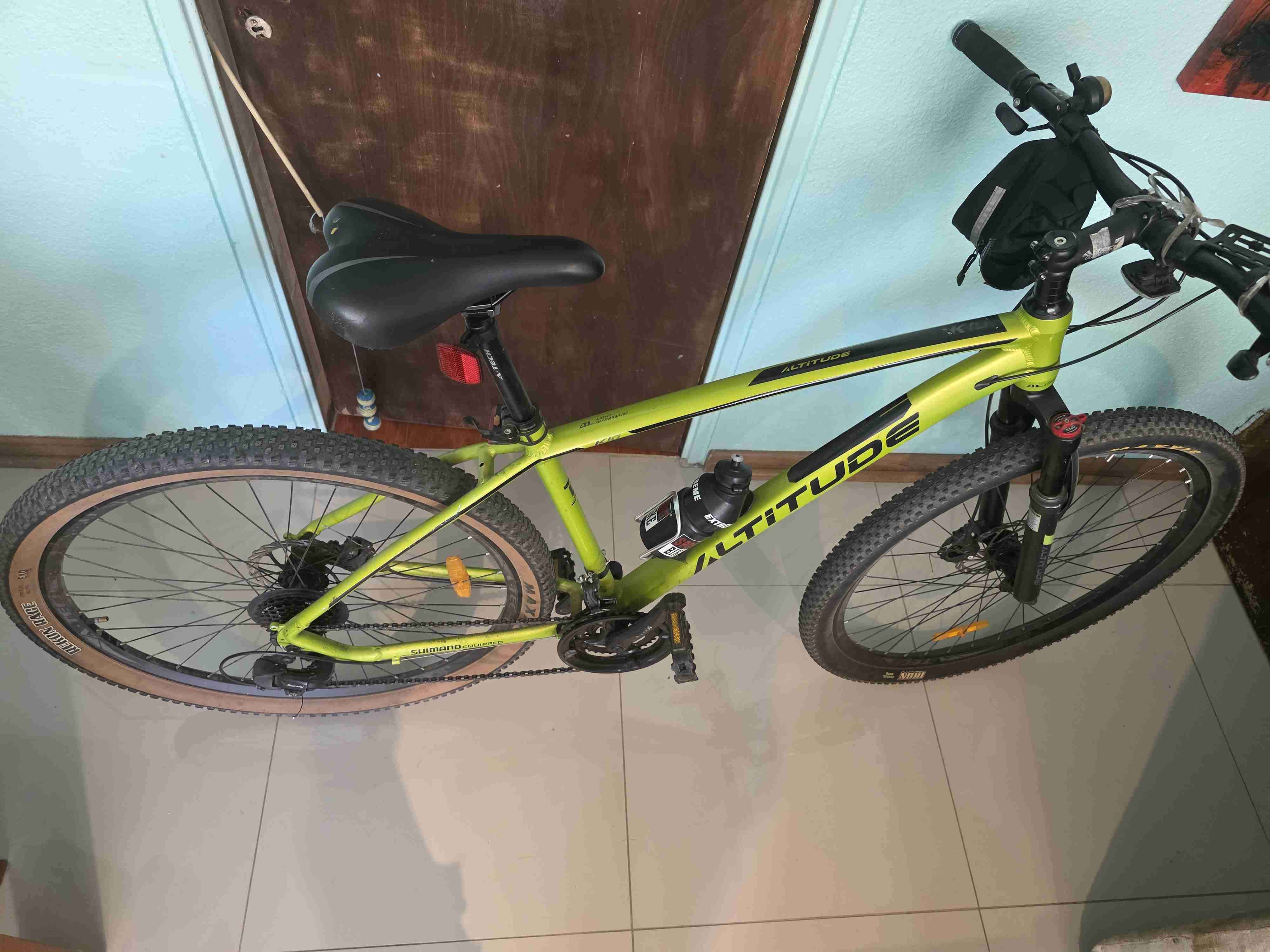 Bicicleta montaña verde Altitude k10