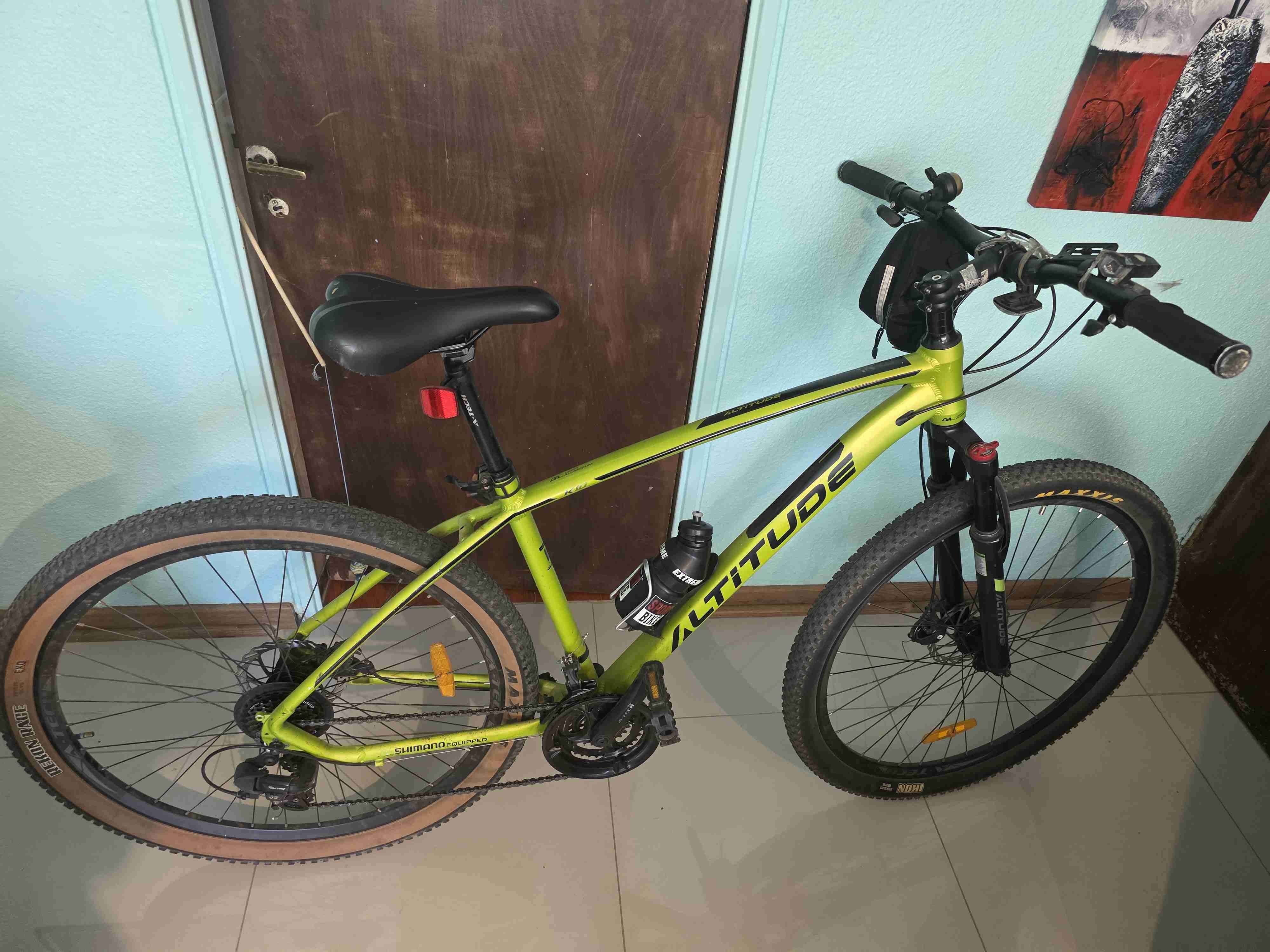 Bicicleta montaña verde Altitude k10 - miniatura 2