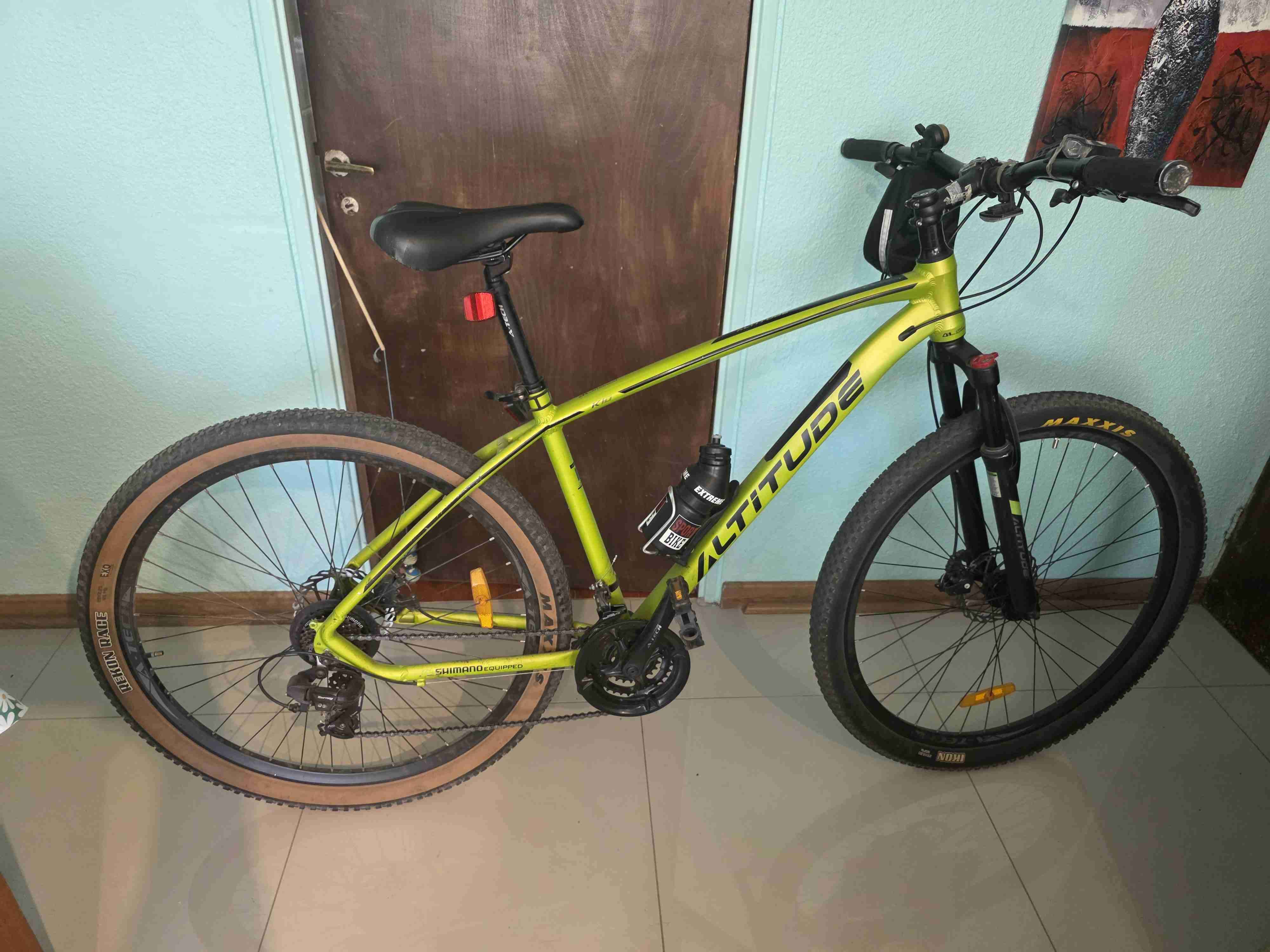 Bicicleta montaña verde Altitude k10 - miniatura 6