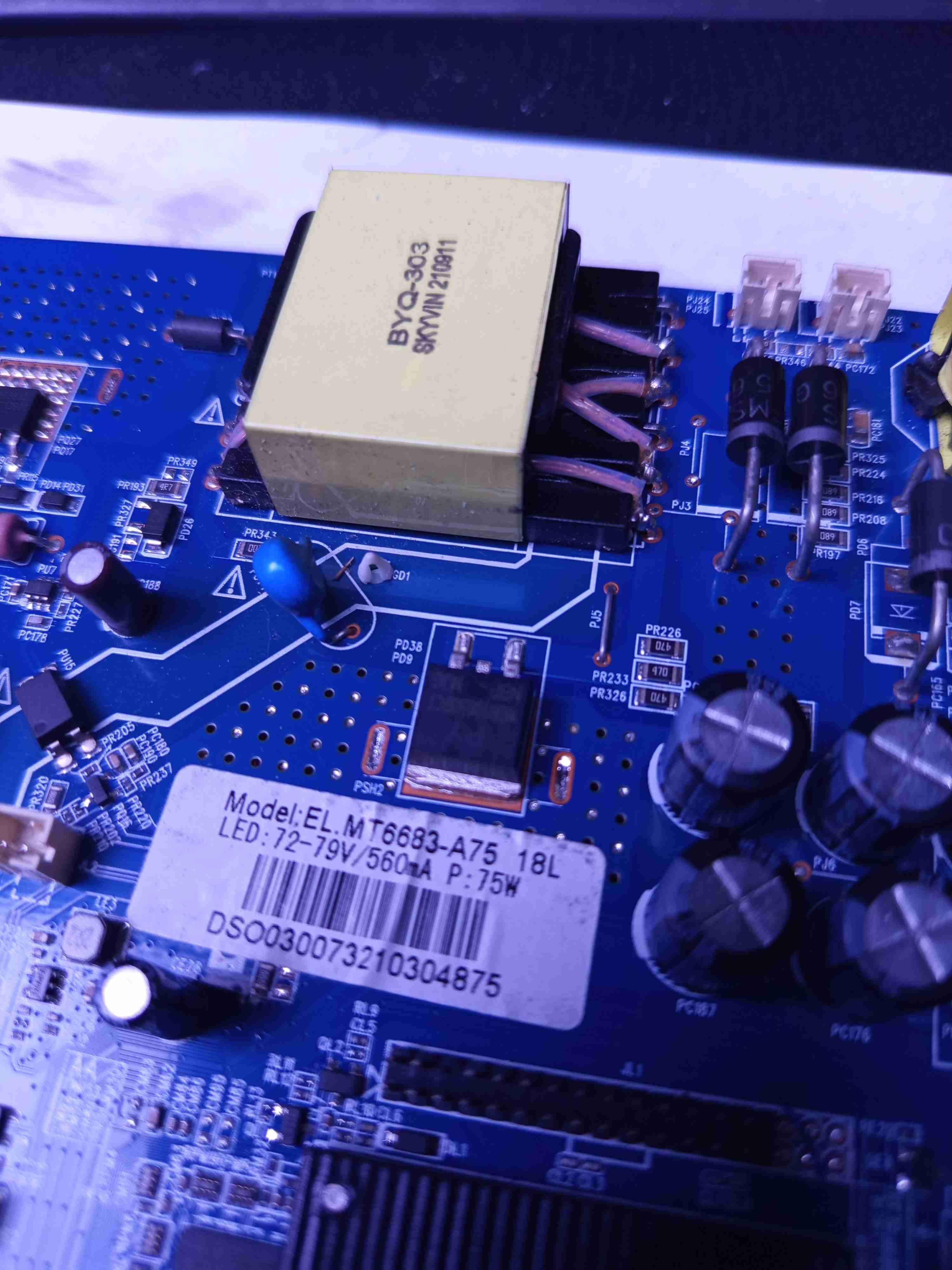 Mainboard televisor caixun modelo CS43F2 - miniatura 2