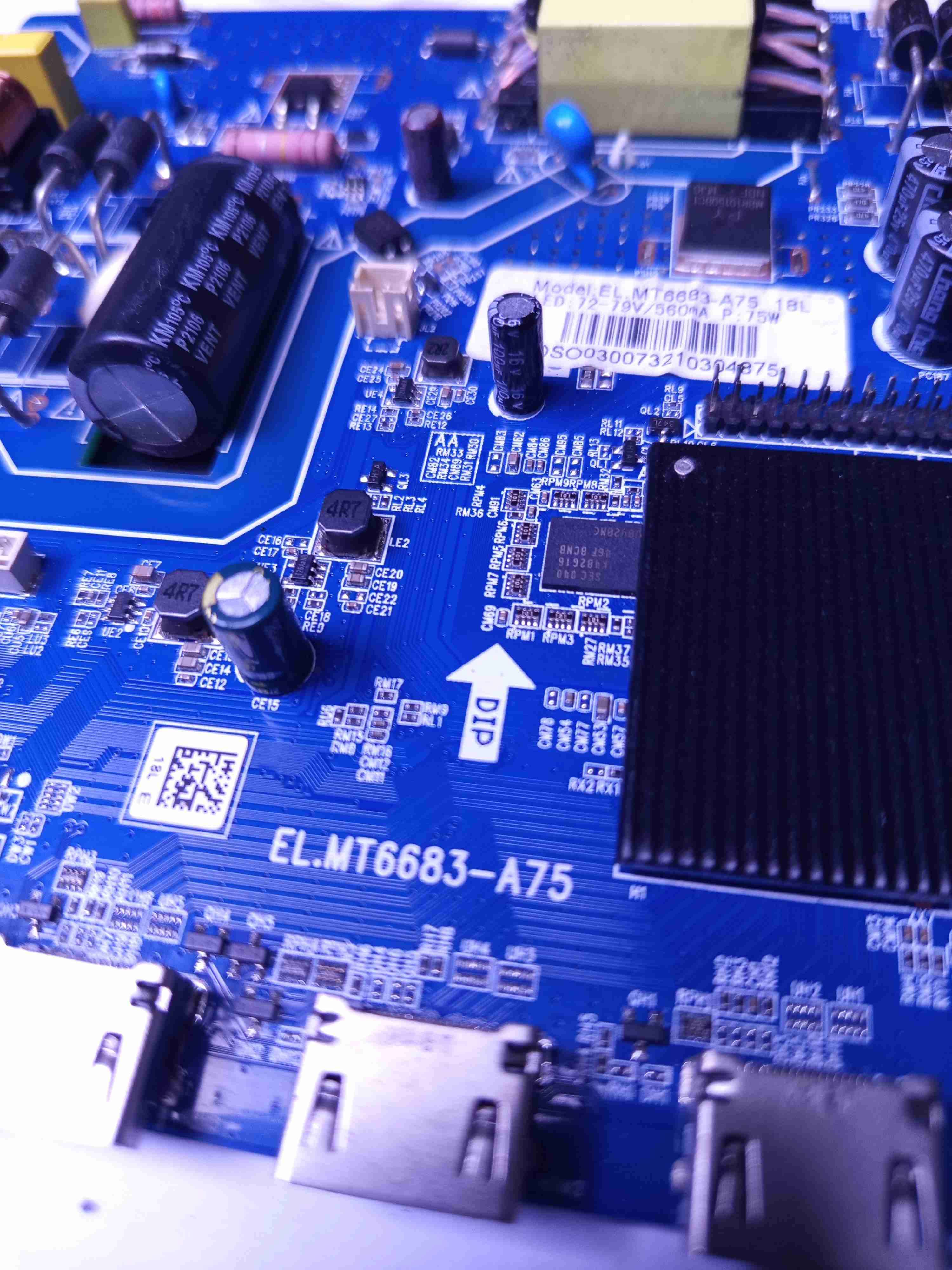 Mainboard televisor caixun modelo CS43F2 - miniatura 3