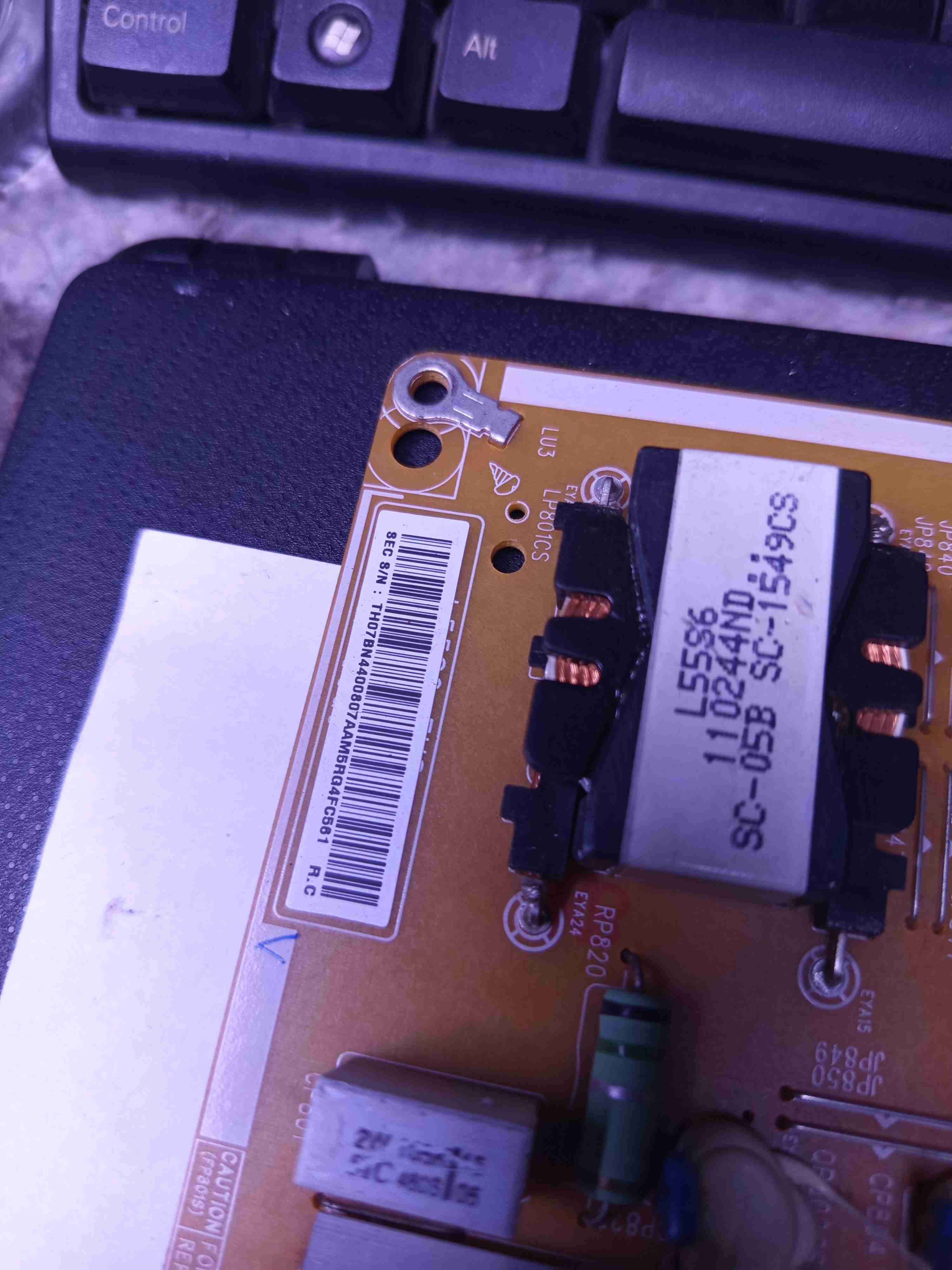 Fuente de poder televisor Samsung UN55KU6300 - miniatura 2