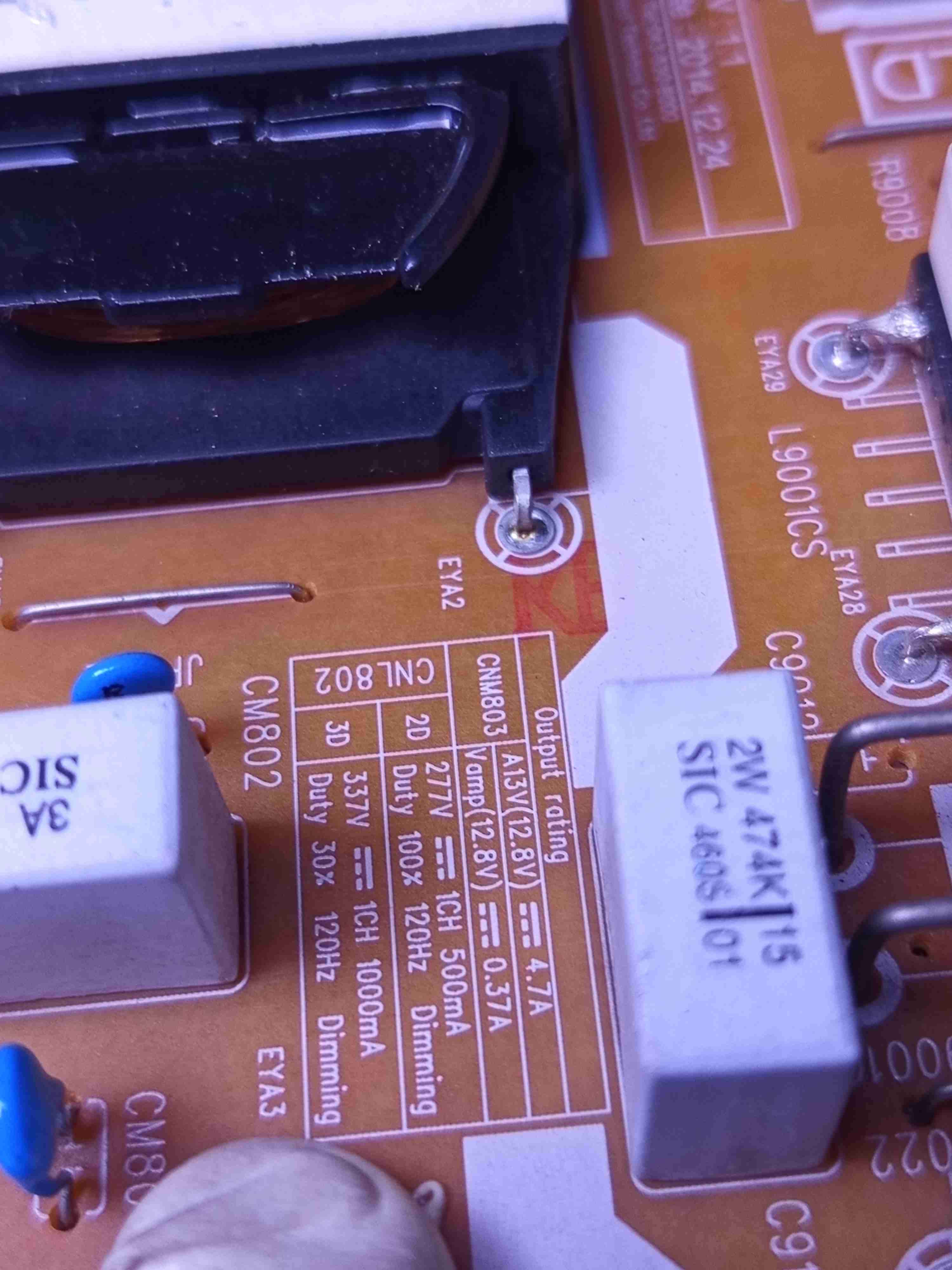 Fuente de poder televisor Samsung UN55KU6300 - miniatura 5