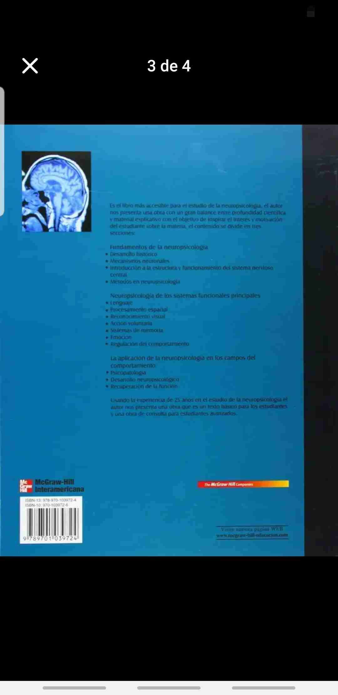 Libro Principios de Neuropsicología Humana - miniatura 3