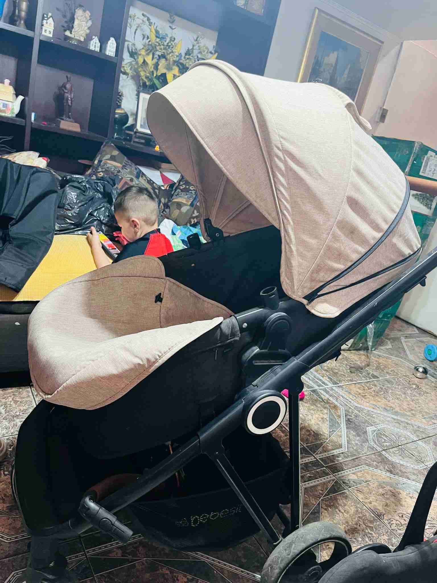 Coche Travel System Cosmos Beige - miniatura 4