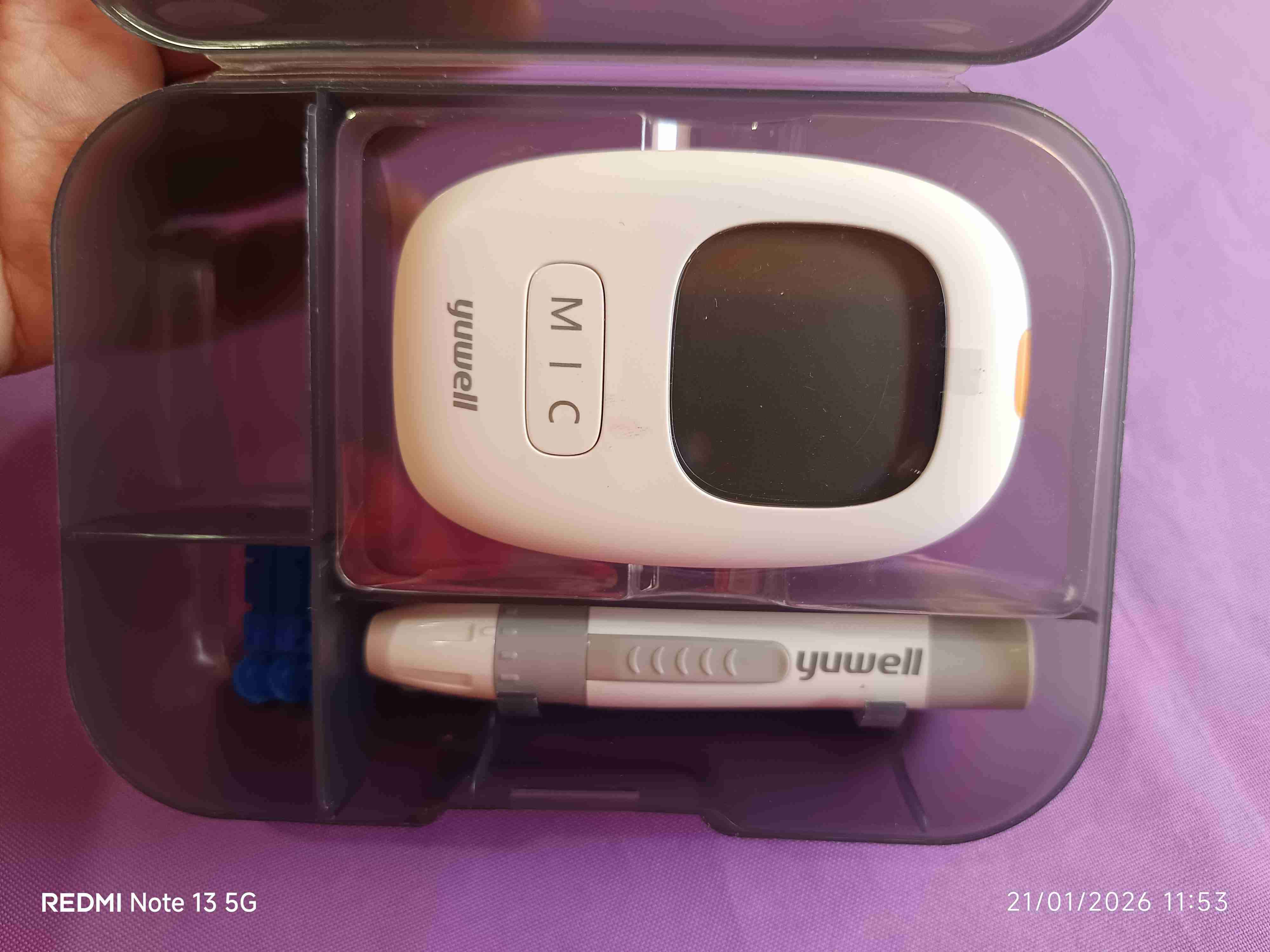 Medidor de glucosa Yuwell