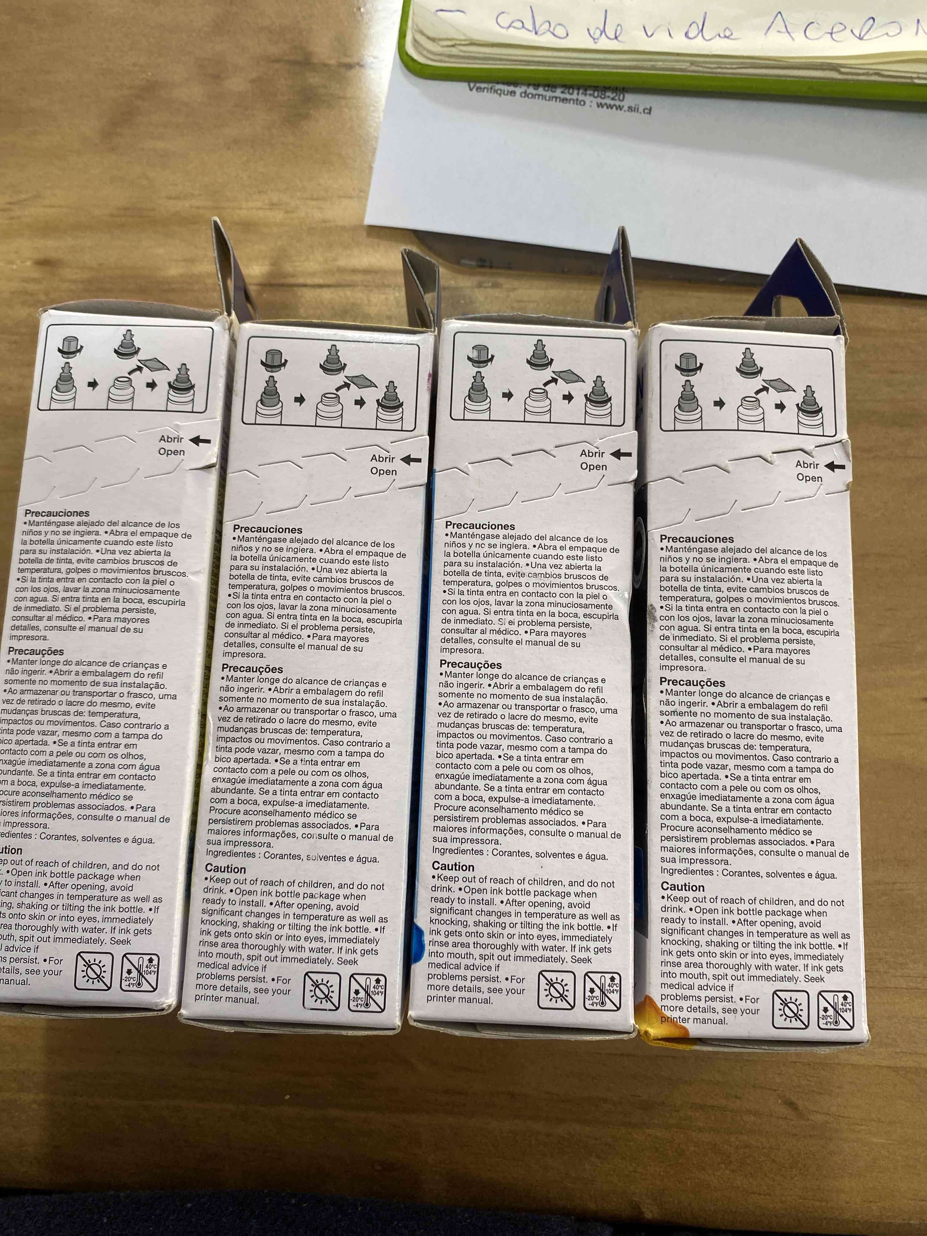 Set de tintas Epson 664 - miniatura 2