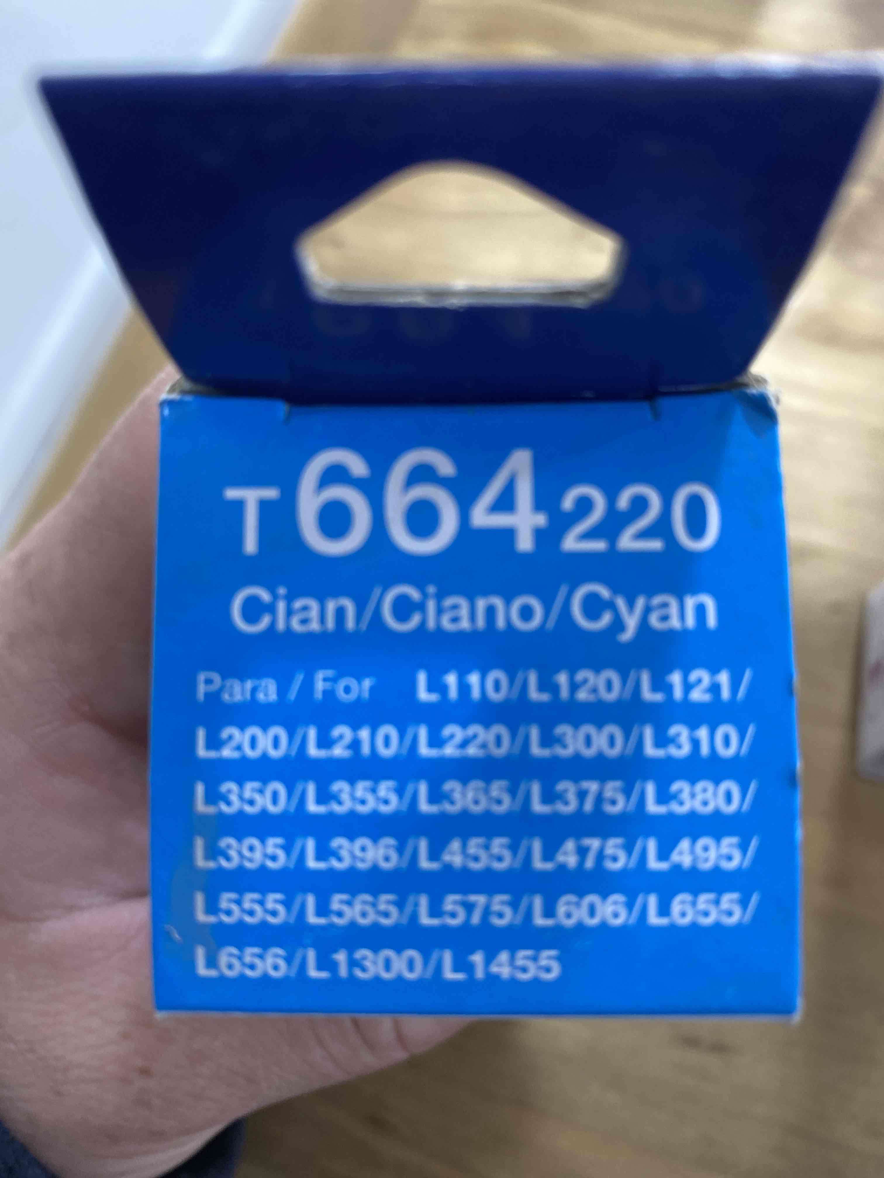 Set de tintas Epson 664 - miniatura 4