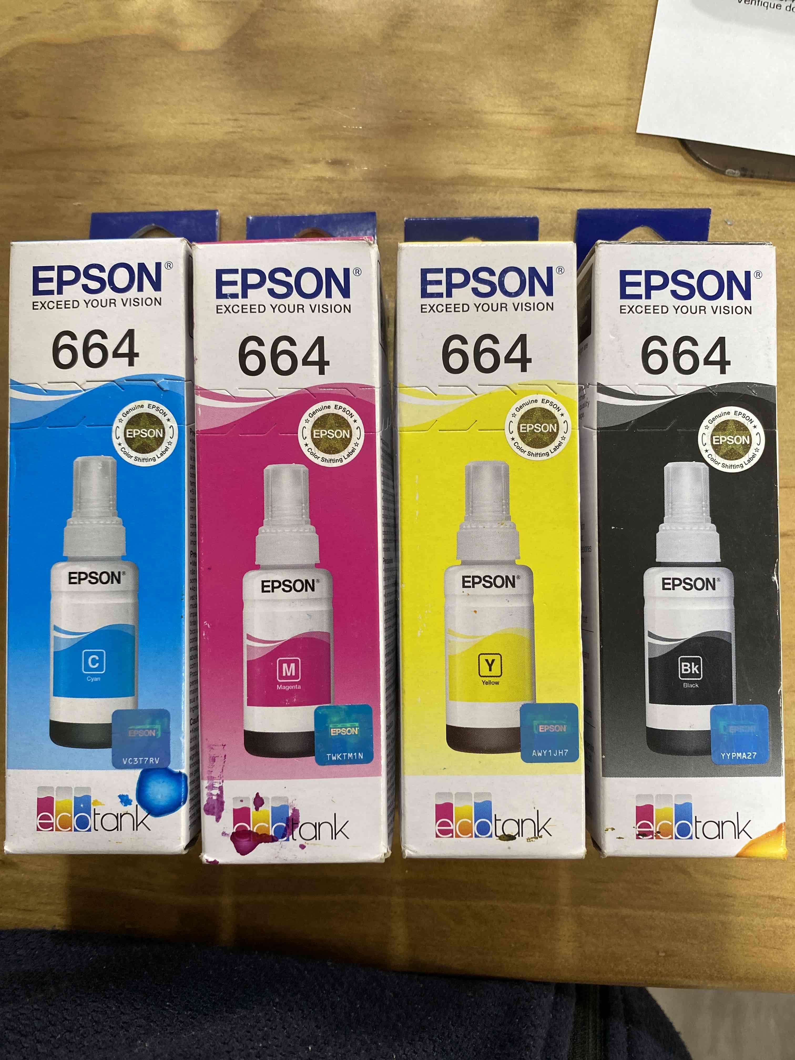 Set de tintas Epson 664 - miniatura 5