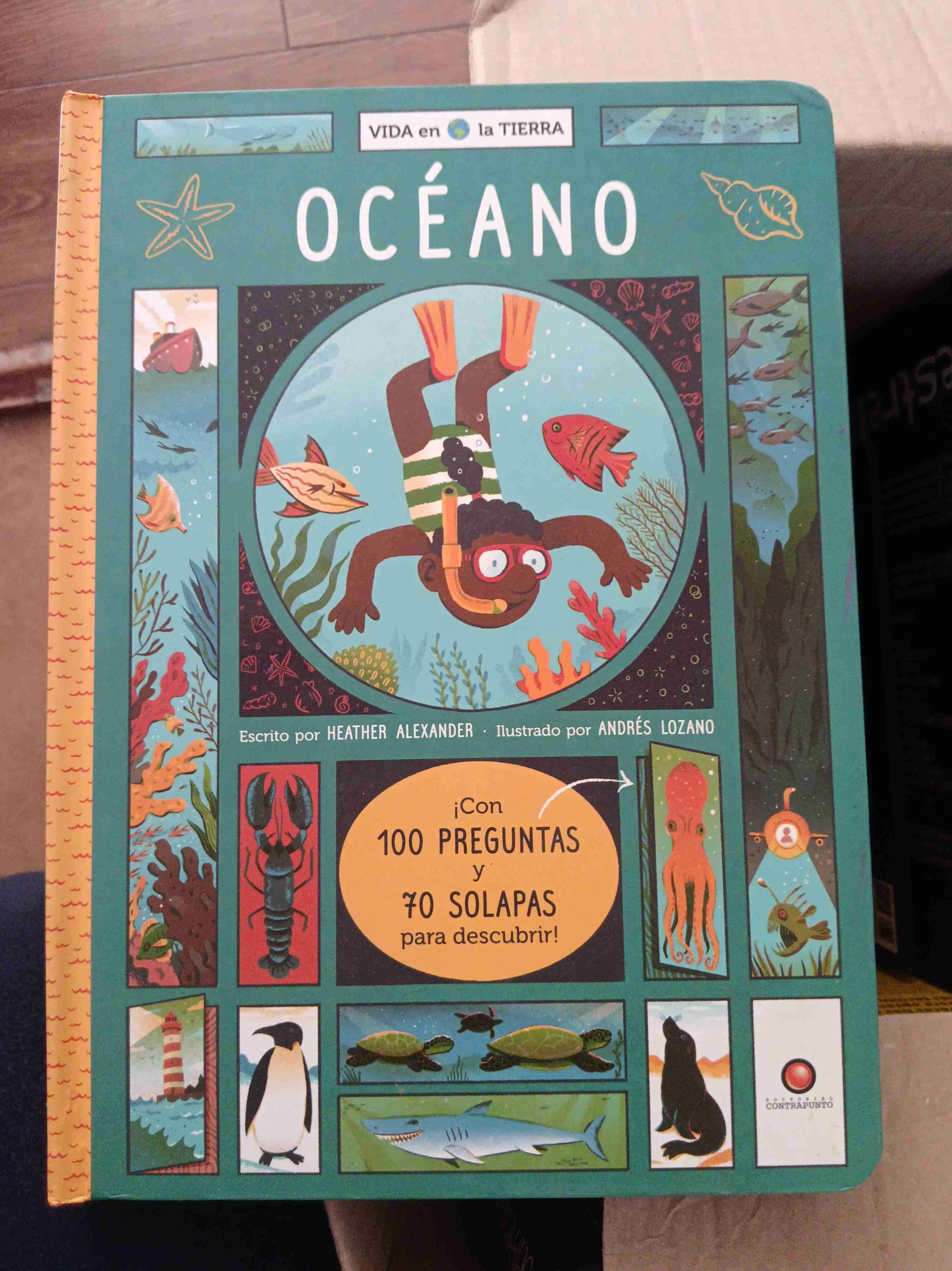Libro educativo Océano