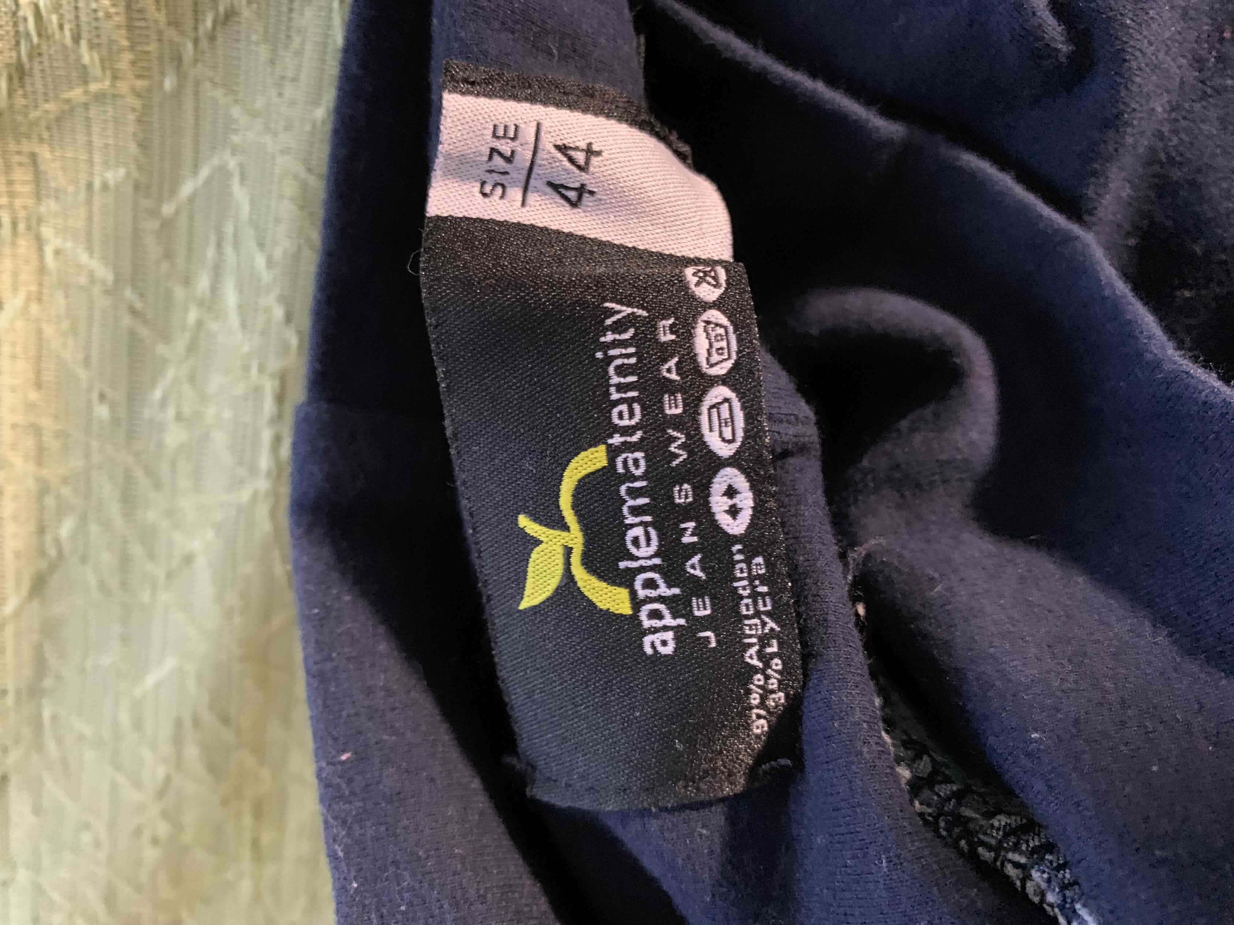 Jeans maternales azul oscuro - 2