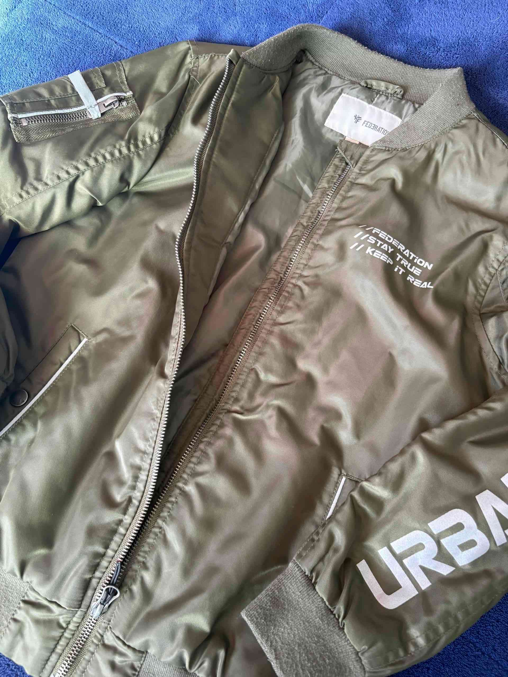 Chaqueta bomber verde oliva - miniatura 5