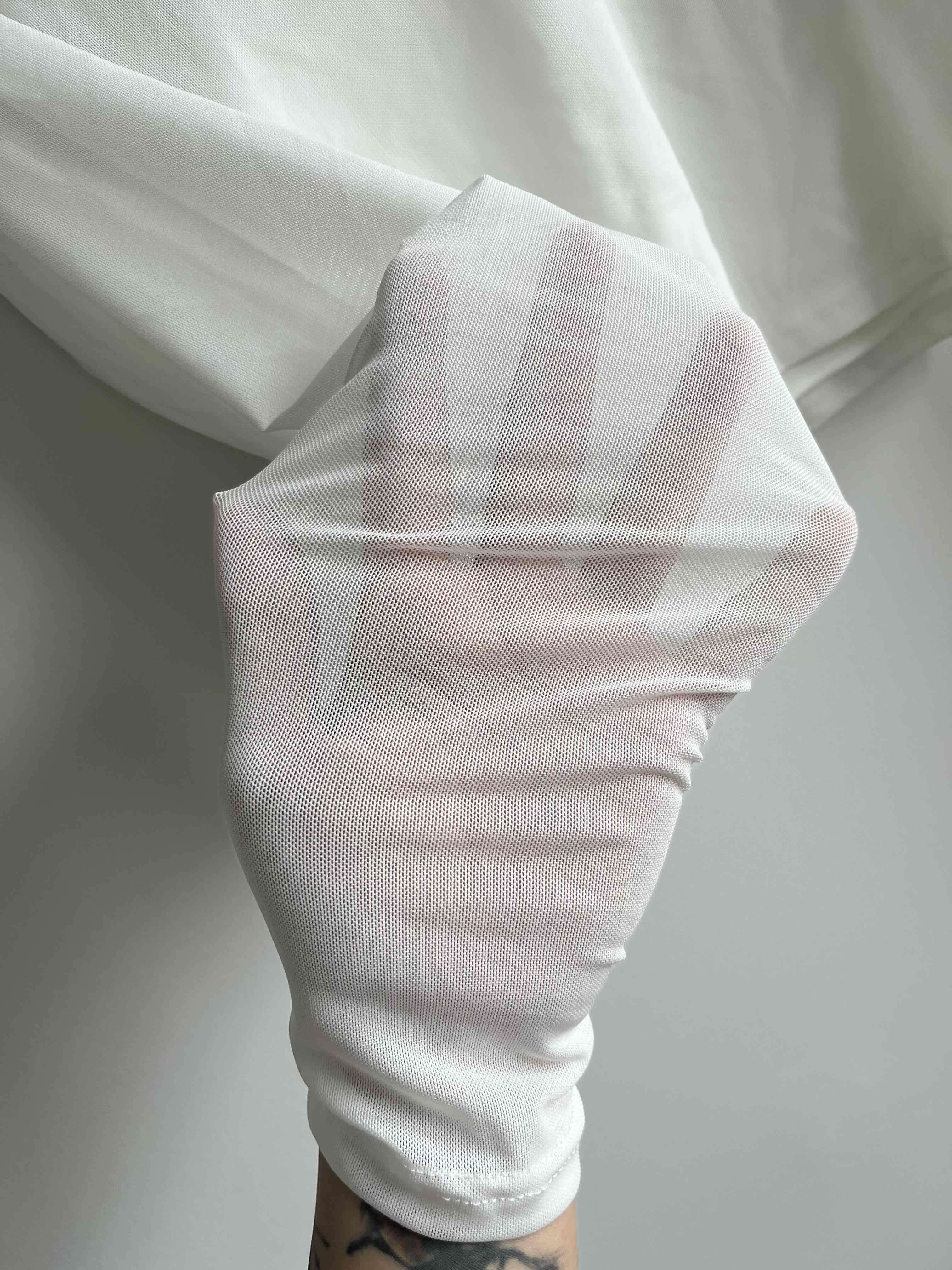 Polera blanca de mangas largas - miniatura 2