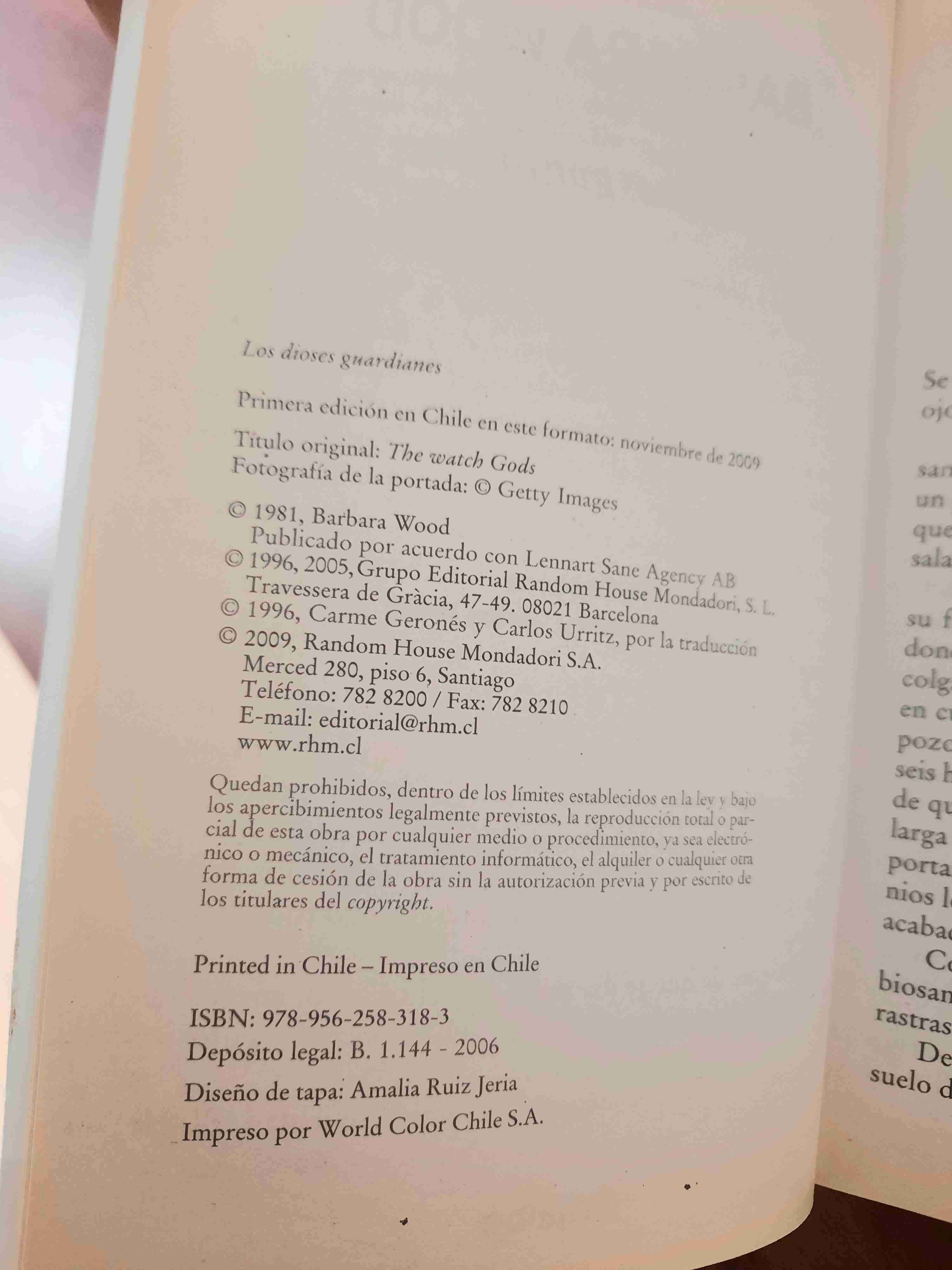 Los dioses guardianes - Bárbara Wood - miniatura 3