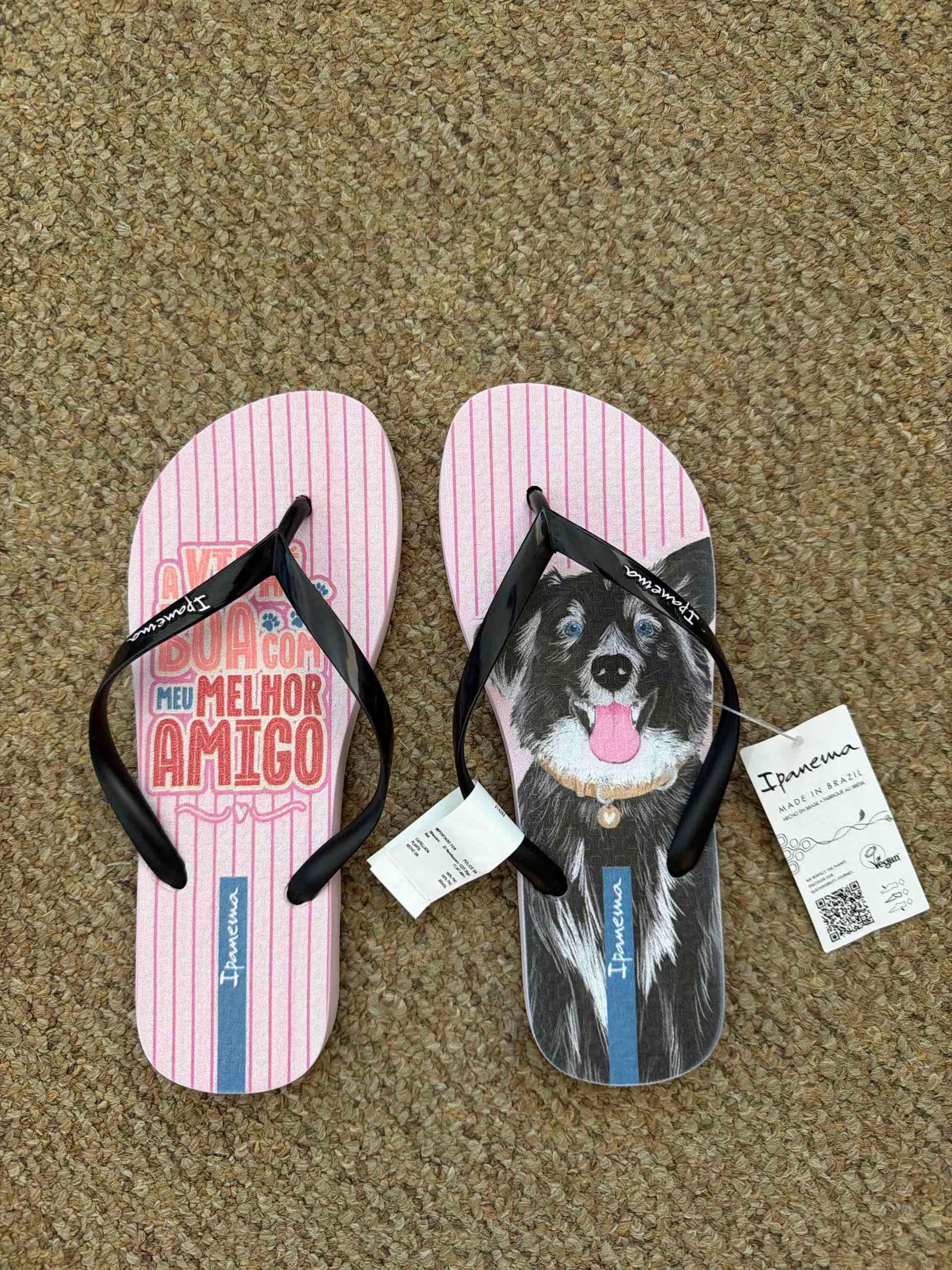 Sandalias Ipanema con diseño de perro