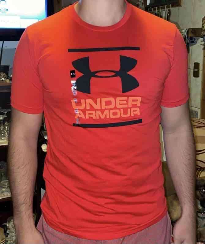 Polera gris Under Armour - miniatura 6
