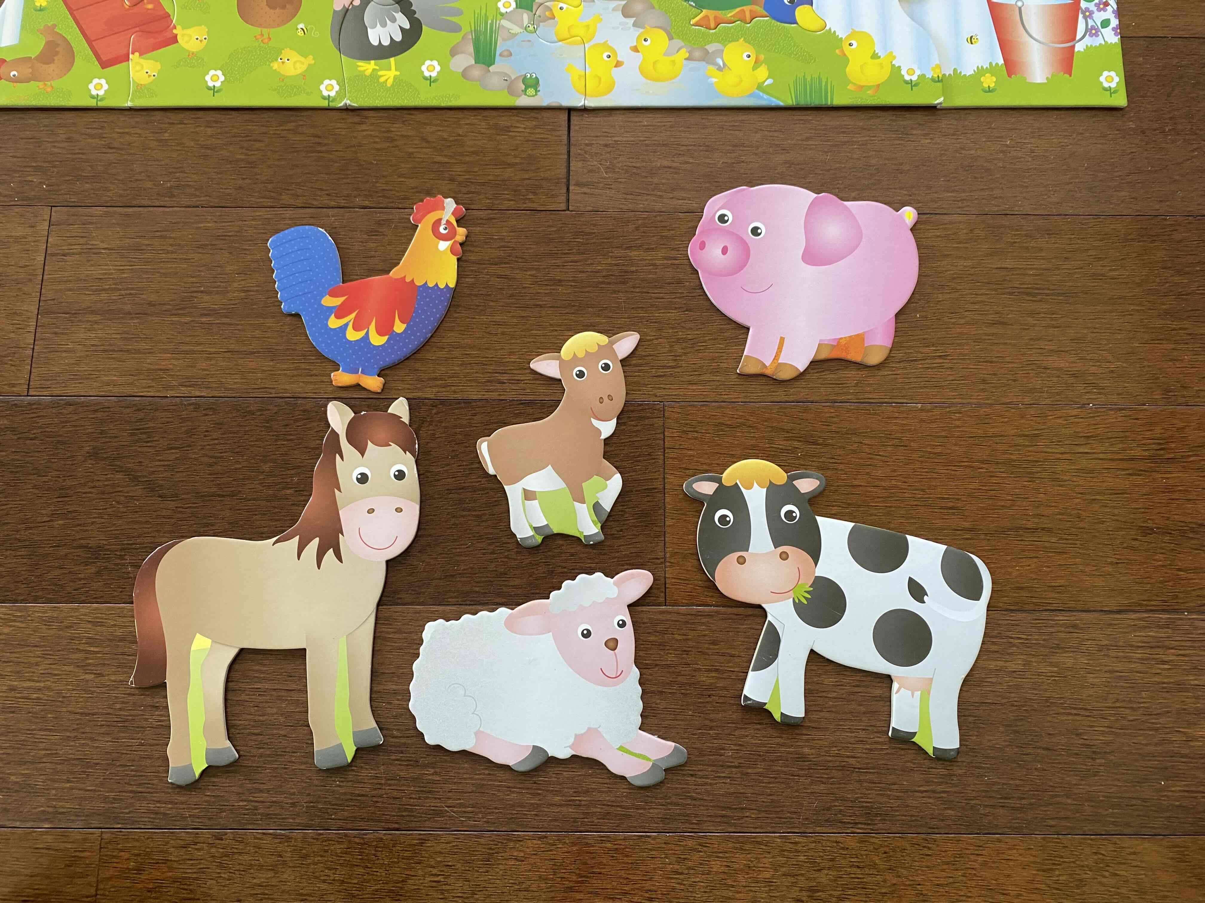 Puzzle gigante granja (3-6 años) - miniatura 3