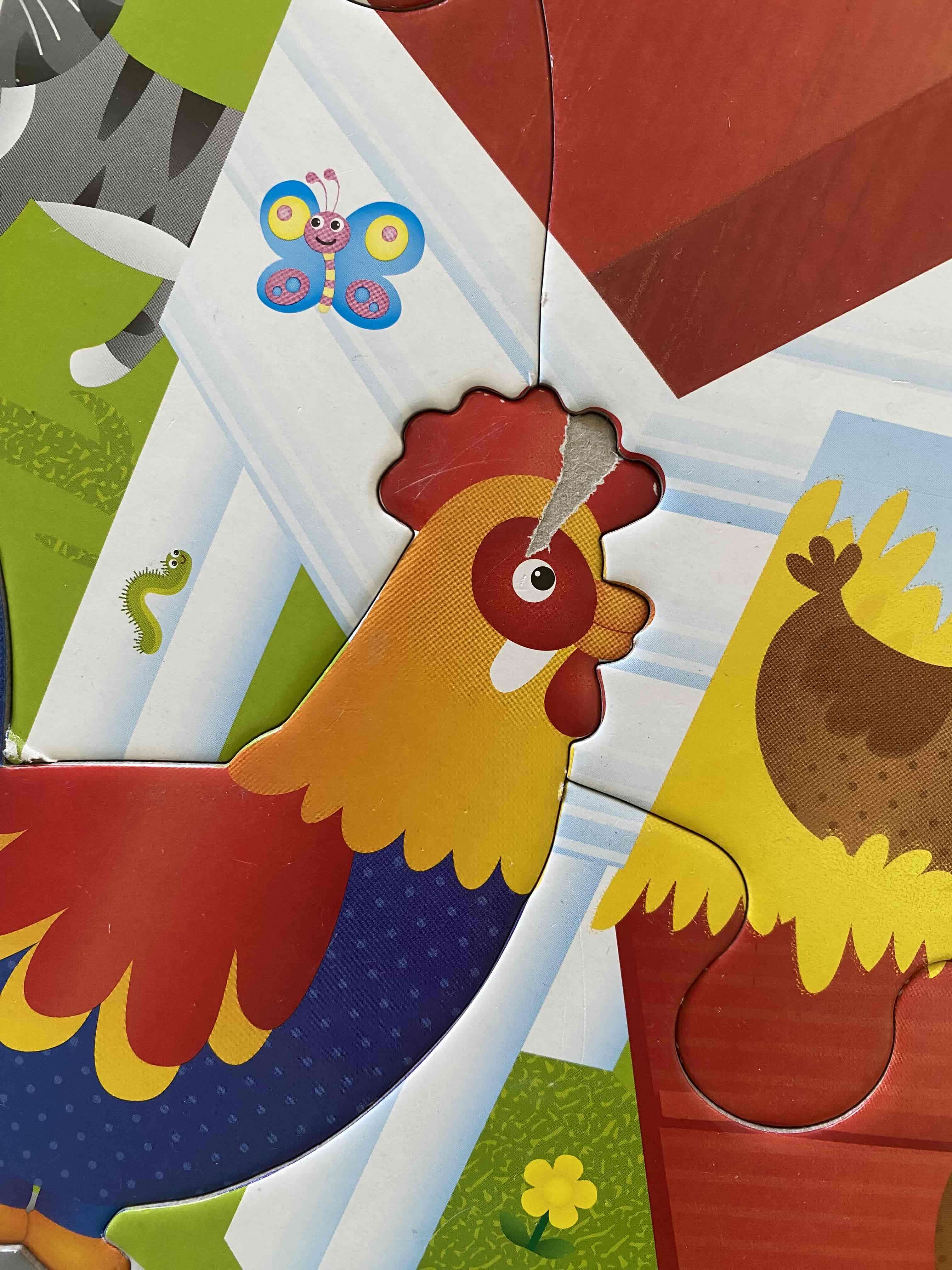 Puzzle gigante granja (3-6 años) - miniatura 4