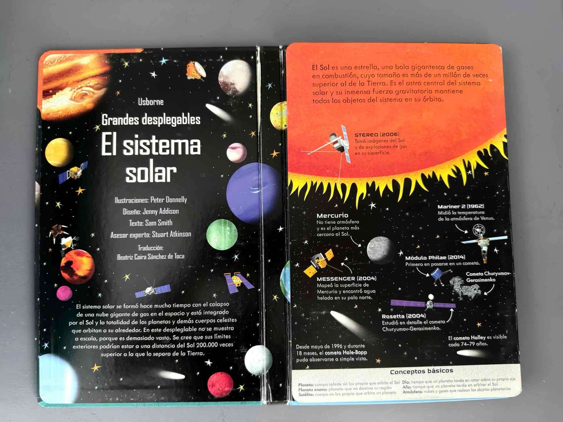 Libro desplegable El sistema solar - miniatura 4