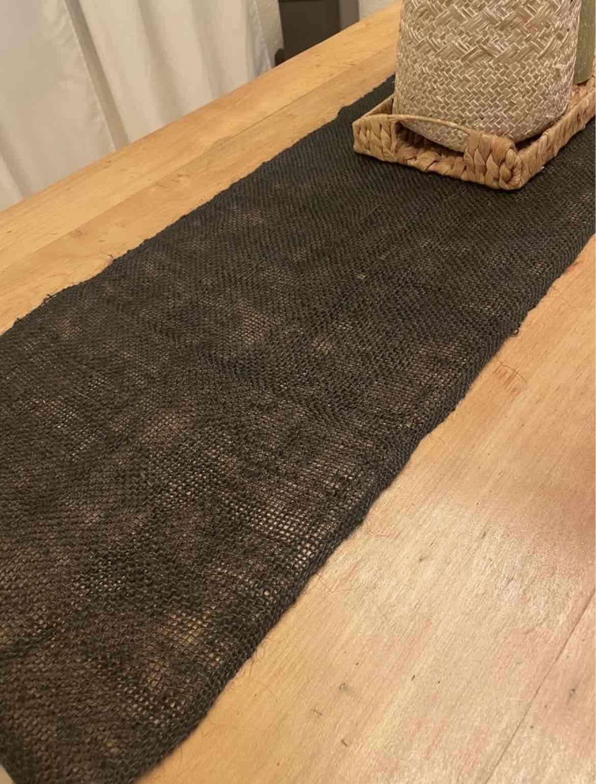 Camino de mesa de jute - miniatura 2