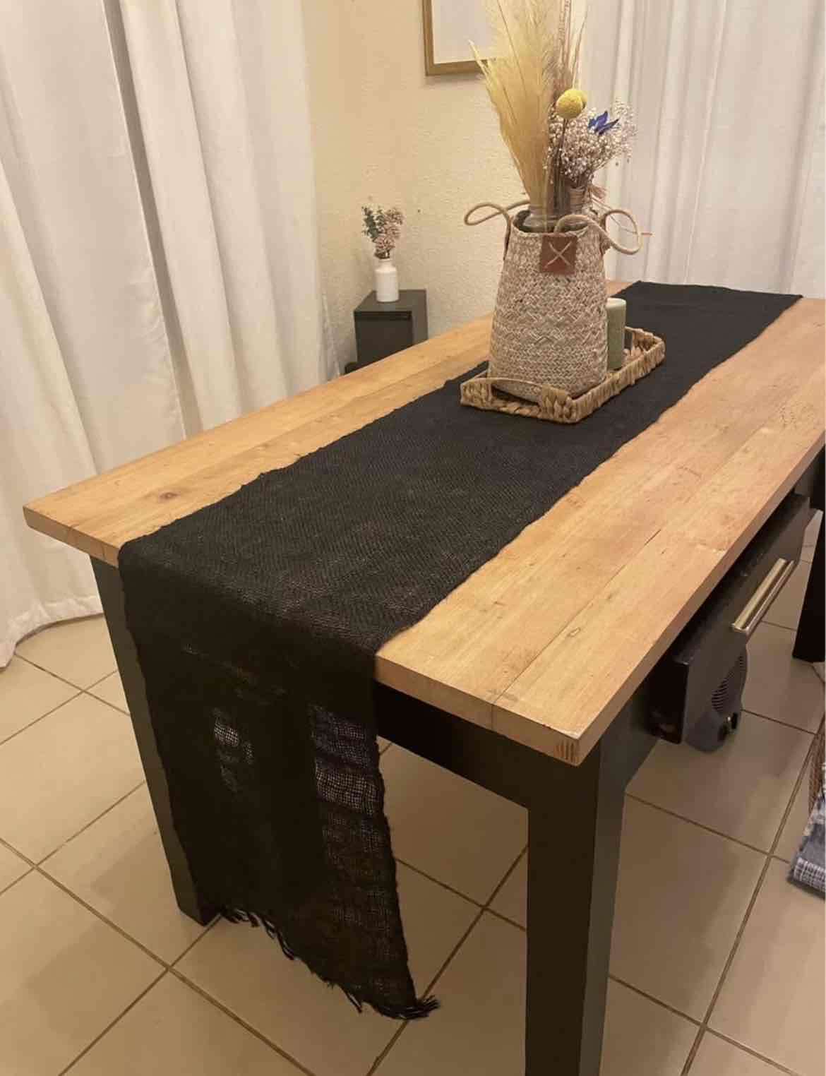 Camino de mesa de jute - miniatura 3