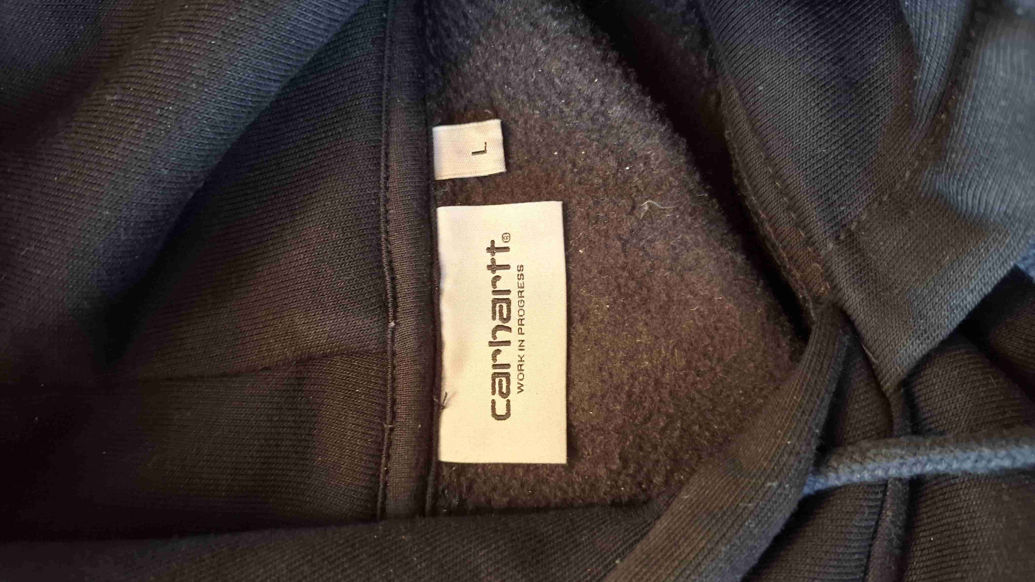 Polerón negro carhartt wip talla L - miniatura 2