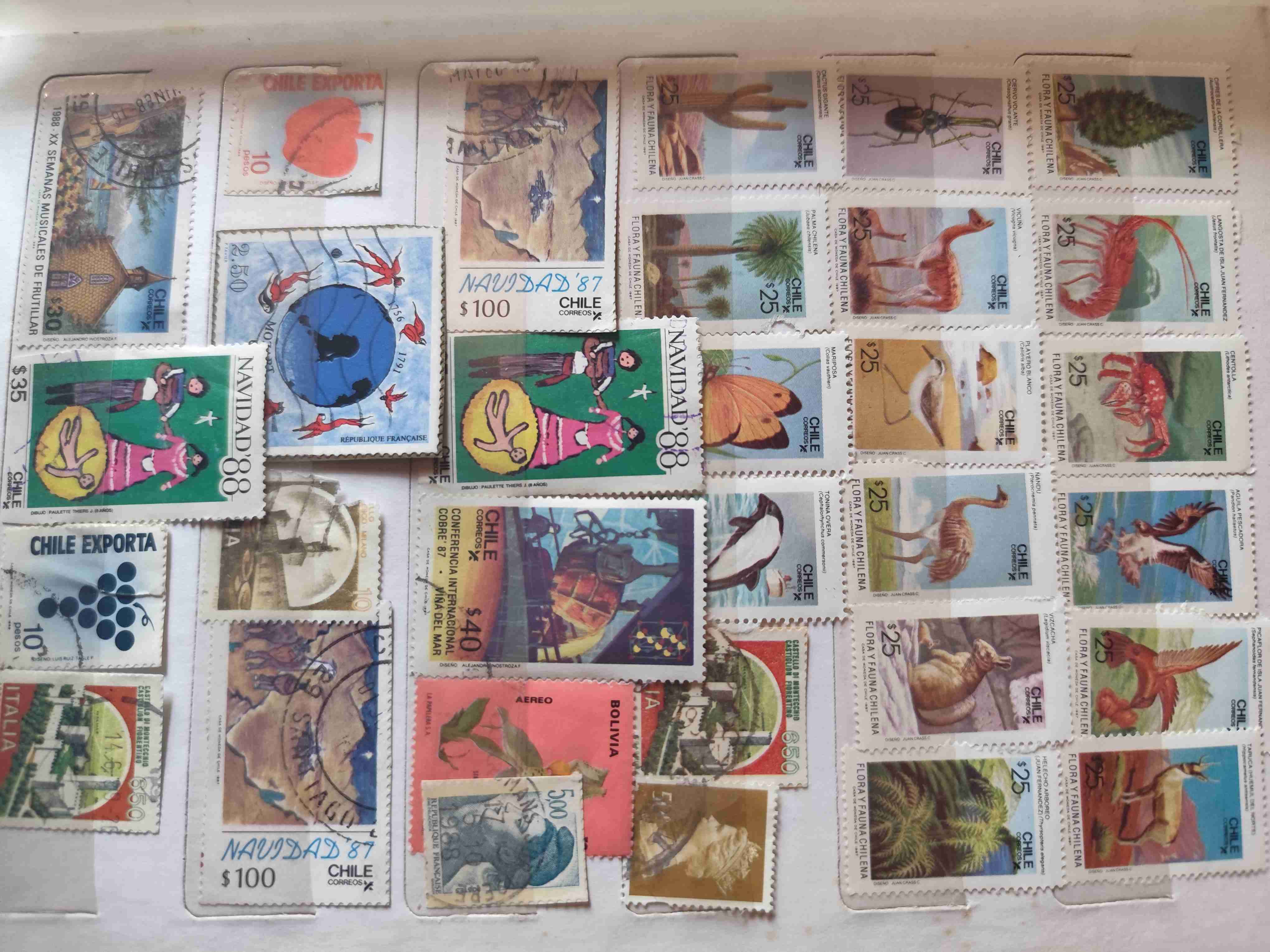 Colección de sellos variados - 3