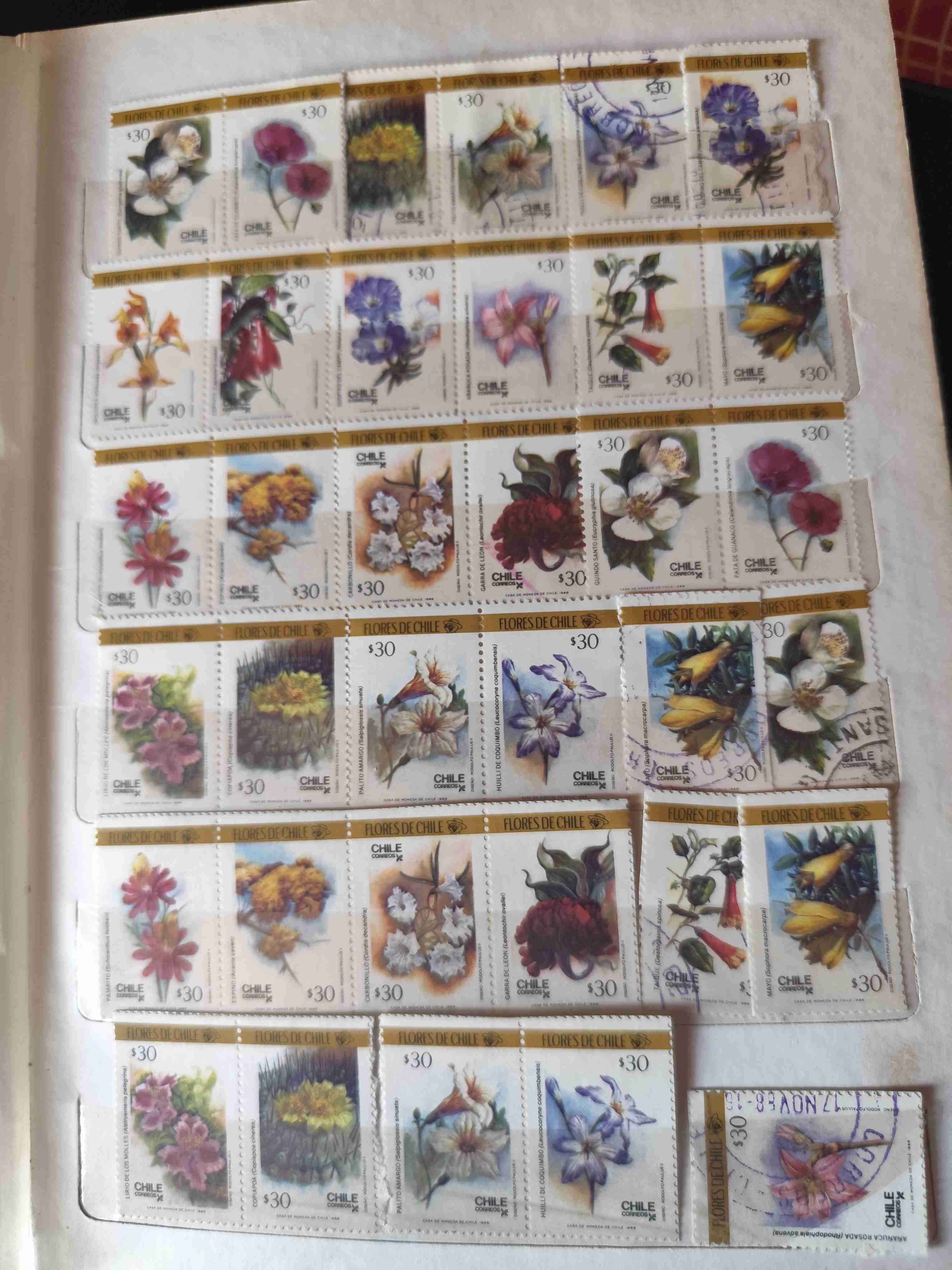 Colección de sellos variados - 5